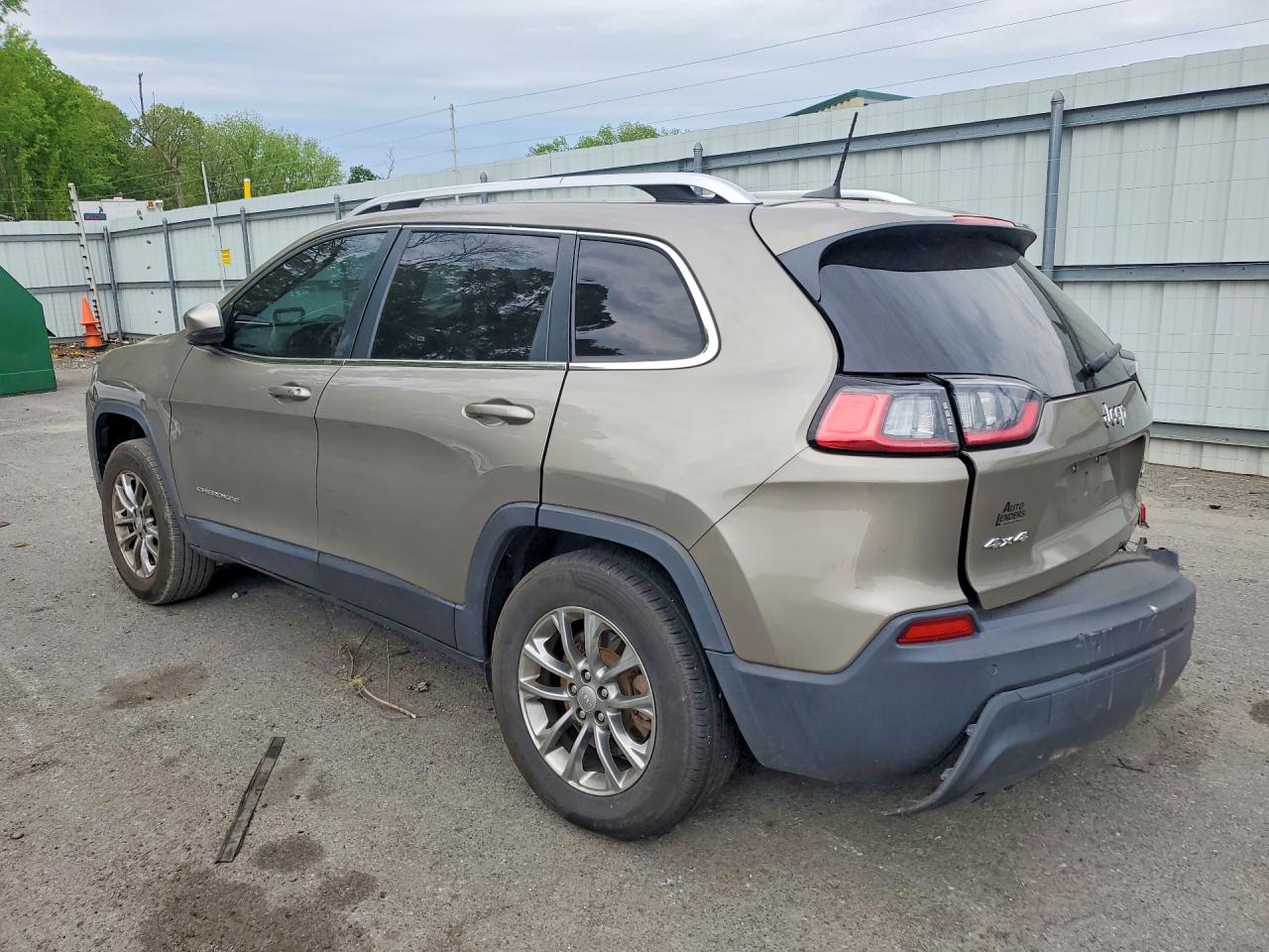 2020 Jeep Cherokee Latitude Plus Brown vin: 1C4PJMLB2LD618062