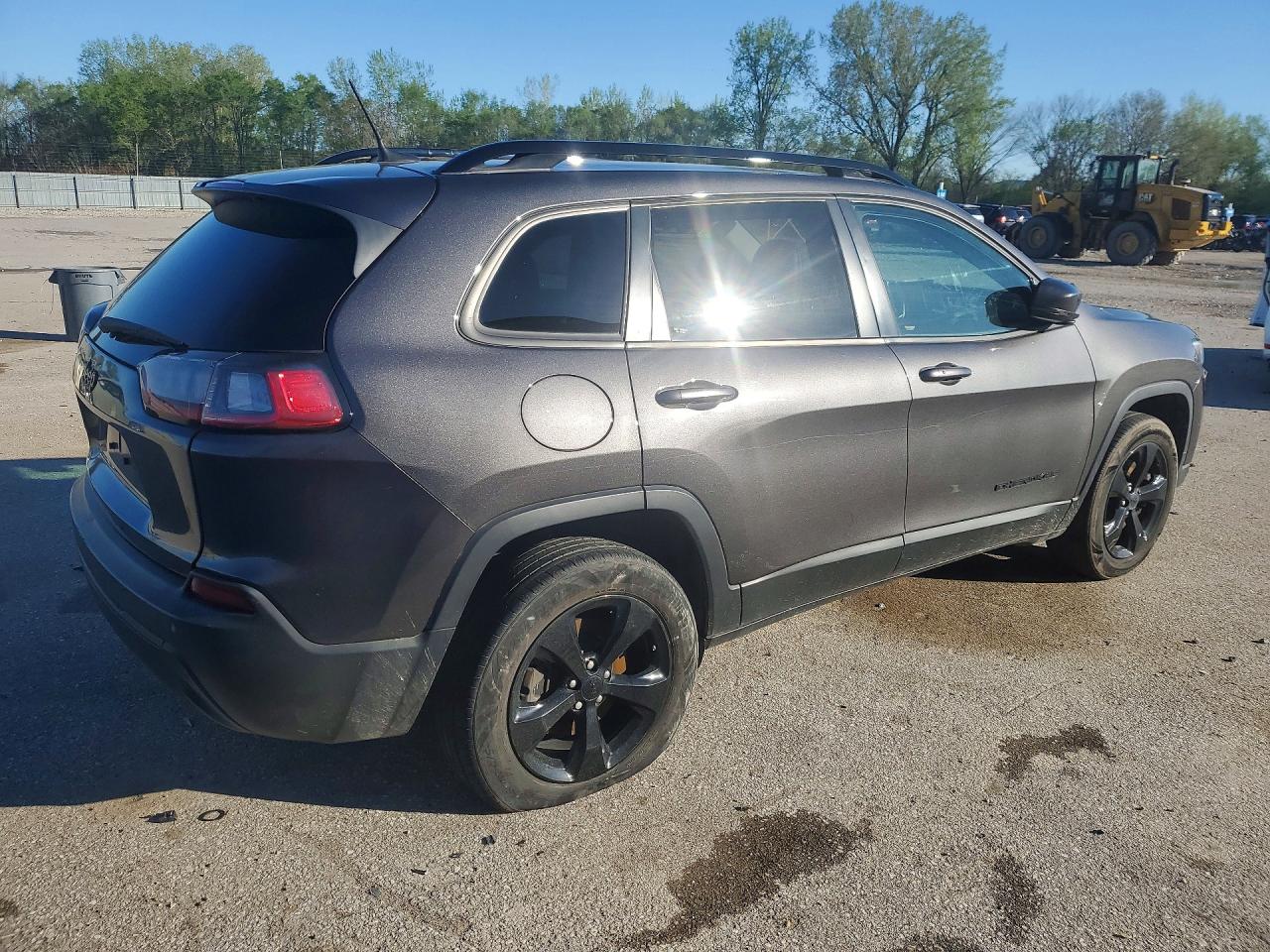 2019 Jeep Cherokee Latitude Plus Серый vin: 1C4PJMLB3KD490025