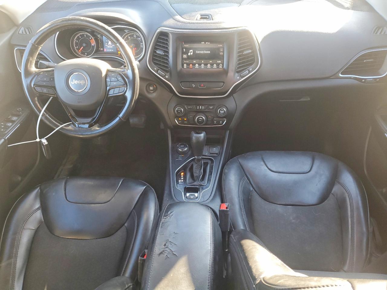 2019 Jeep Cherokee Latitude Plus Серый vin: 1C4PJMLB3KD490025