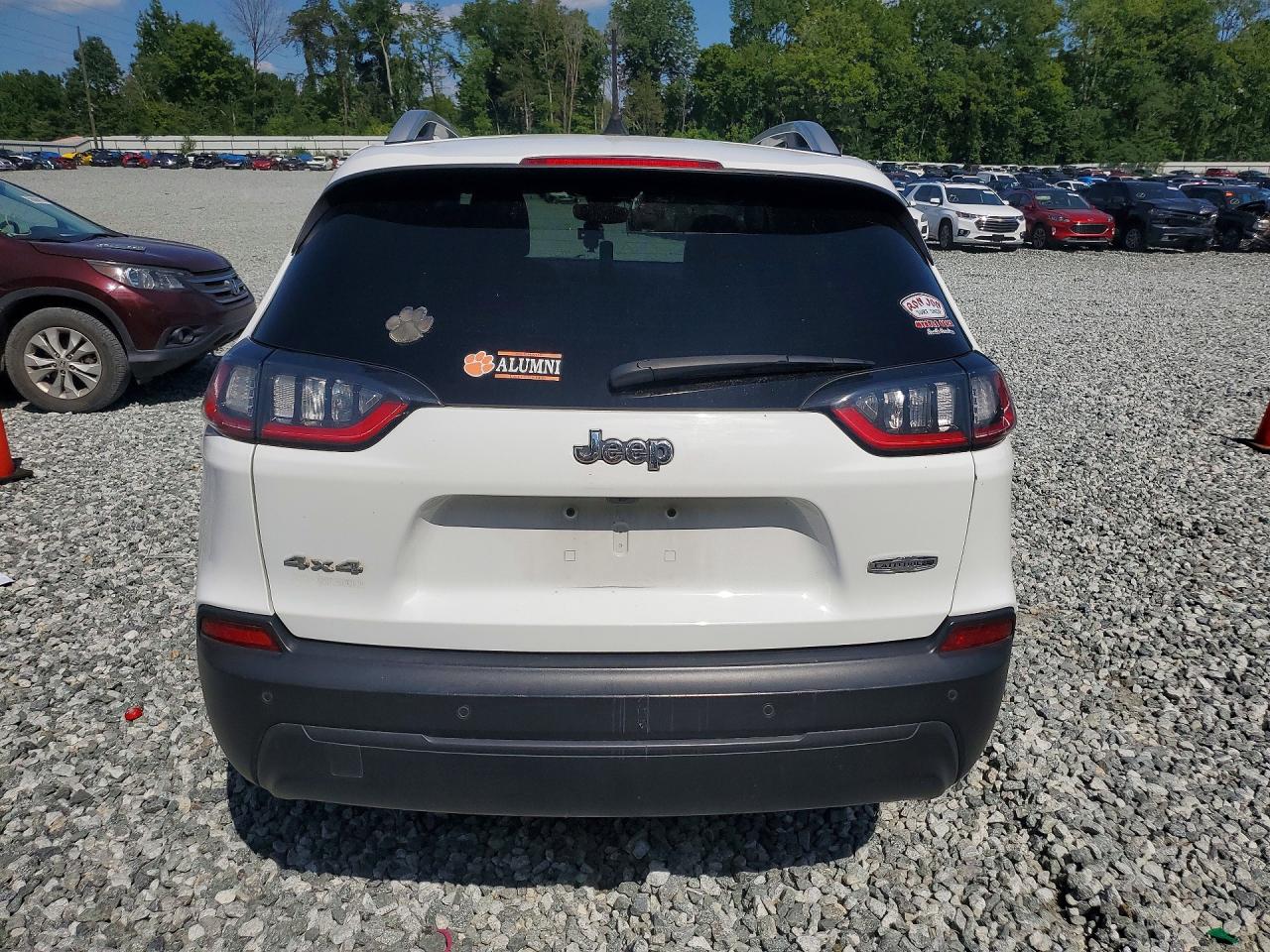 2021 Jeep Cherokee Latitude Plus Белый vin: 1C4PJMLB3MD118736