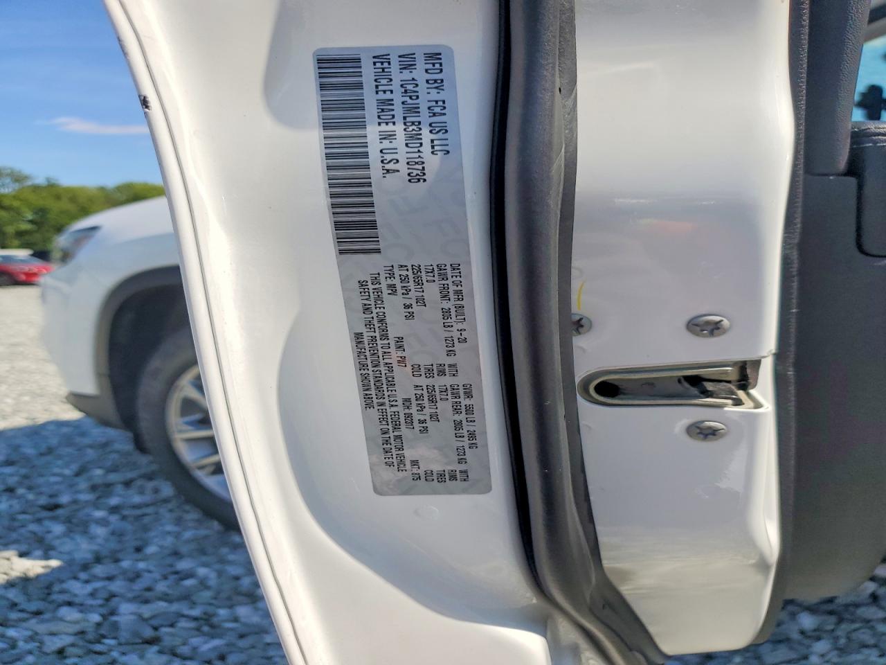 2021 Jeep Cherokee Latitude Plus Белый vin: 1C4PJMLB3MD118736