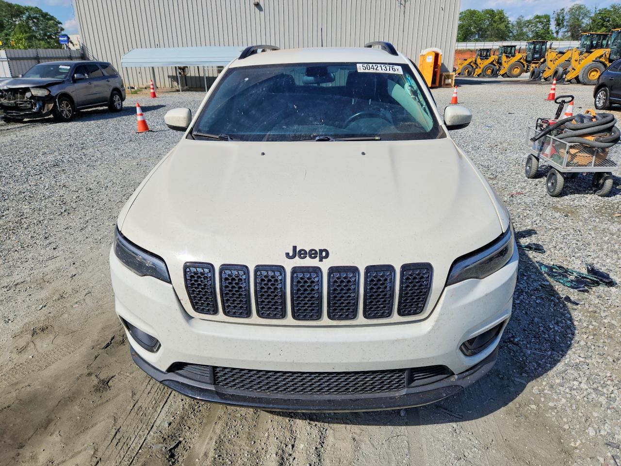 2019 Jeep Cherokee Latitude Plus White vin: 1C4PJMLB5KD400972
