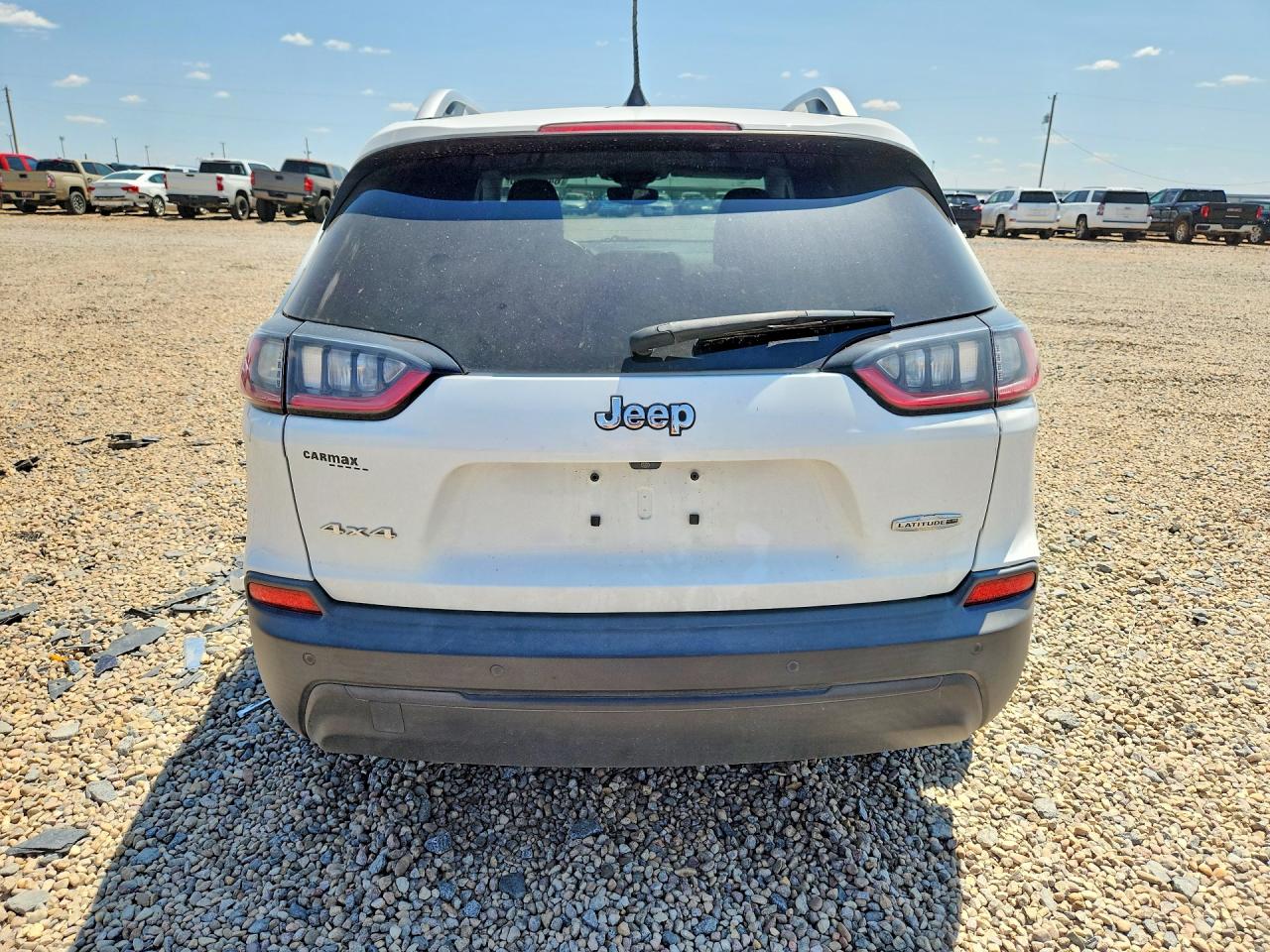 2020 Jeep Cherokee Latitude Plus Белый vin: 1C4PJMLB7LD518491