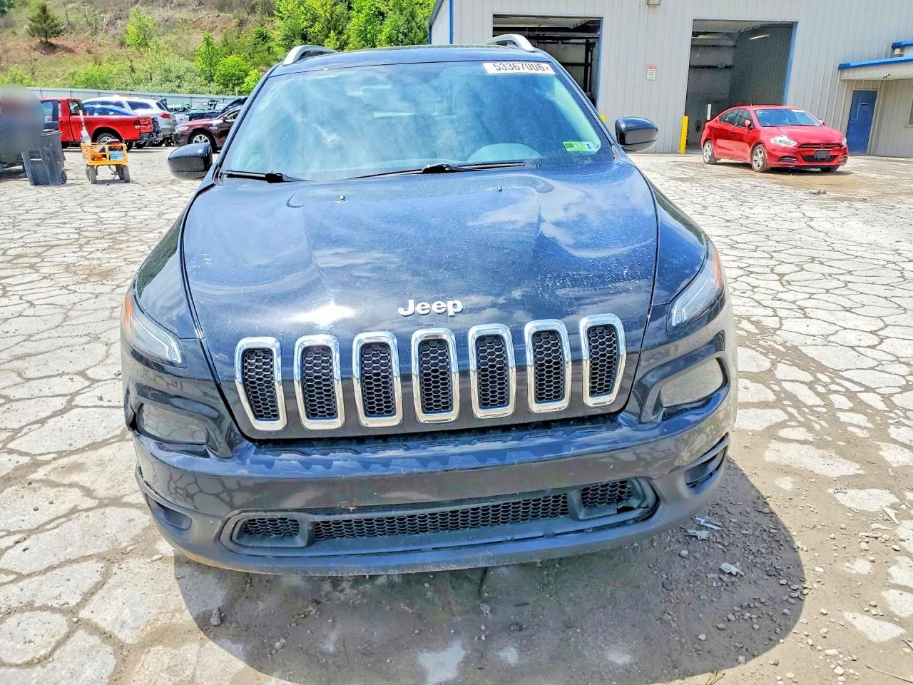 2018 Jeep Cherokee Latitude Plus Black vin: 1C4PJMLBXJD541227