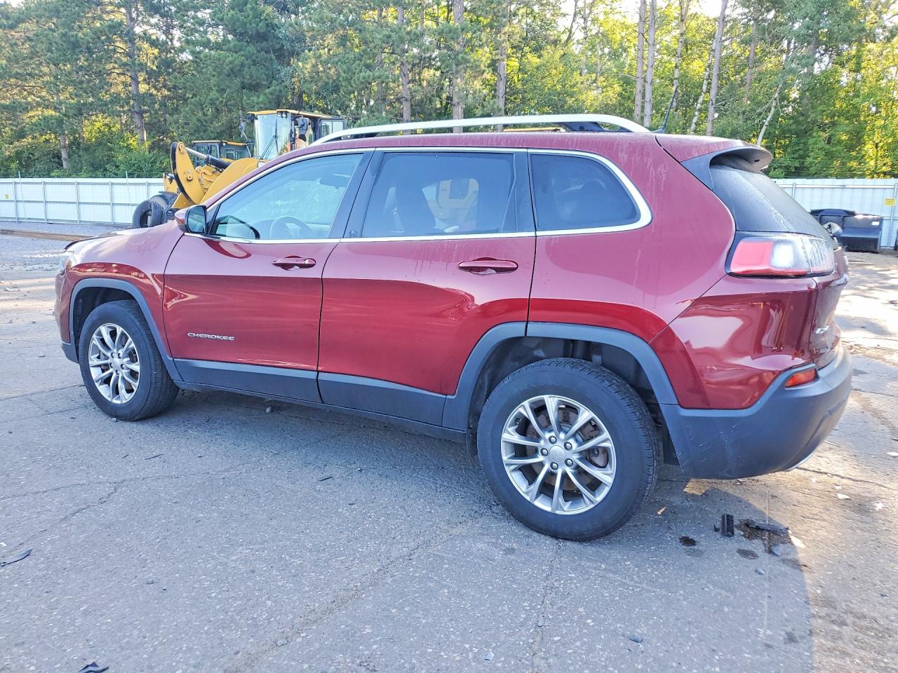 2019 Jeep Cherokee Latitude Plus Red vin: 1C4PJMLN2KD224490