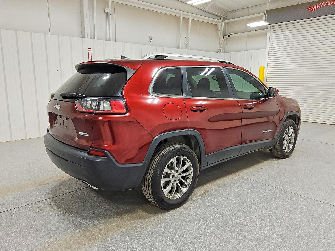 2019 Jeep Cherokee Latitude Plus Red vin: 1C4PJMLN3KD224384