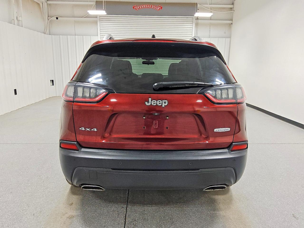 2019 Jeep Cherokee Latitude Plus Red vin: 1C4PJMLN3KD224384