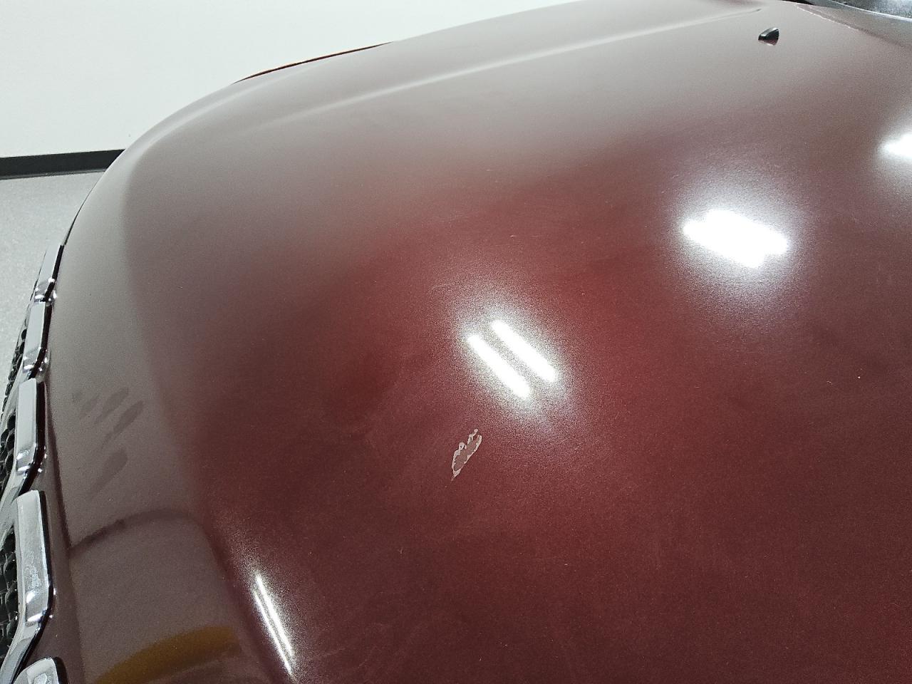 2019 Jeep Cherokee Latitude Plus Red vin: 1C4PJMLN3KD224384 Damage: Hood, Heavy Scratch, > 12 Inches