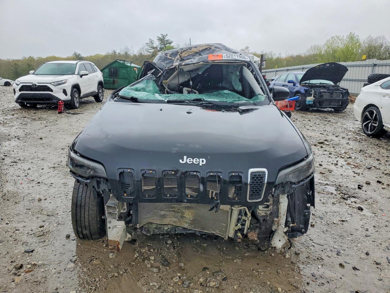 2019 Jeep Cherokee Latitude Plus Black vin: 1C4PJMLX0KD287766
