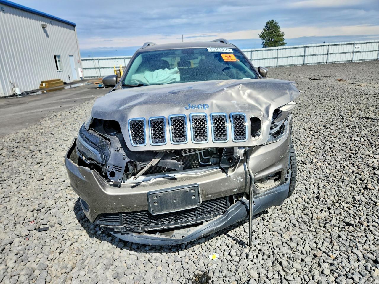 2019 Jeep Cherokee Latitude Plus Угольный vin: 1C4PJMLX1KD306437