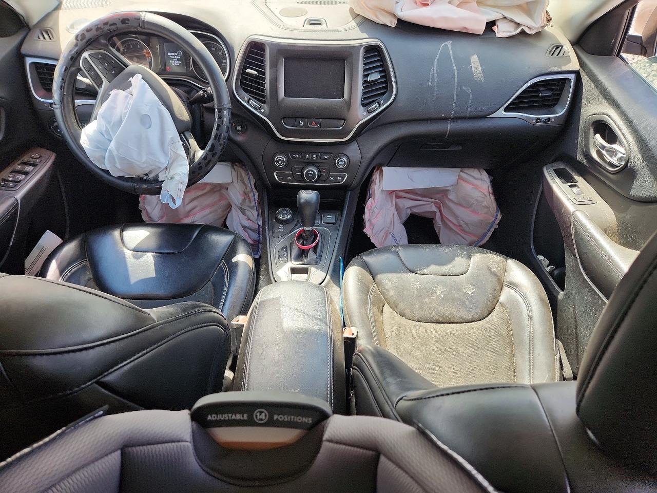 2019 Jeep Cherokee Latitude Plus Угольный vin: 1C4PJMLX1KD306437