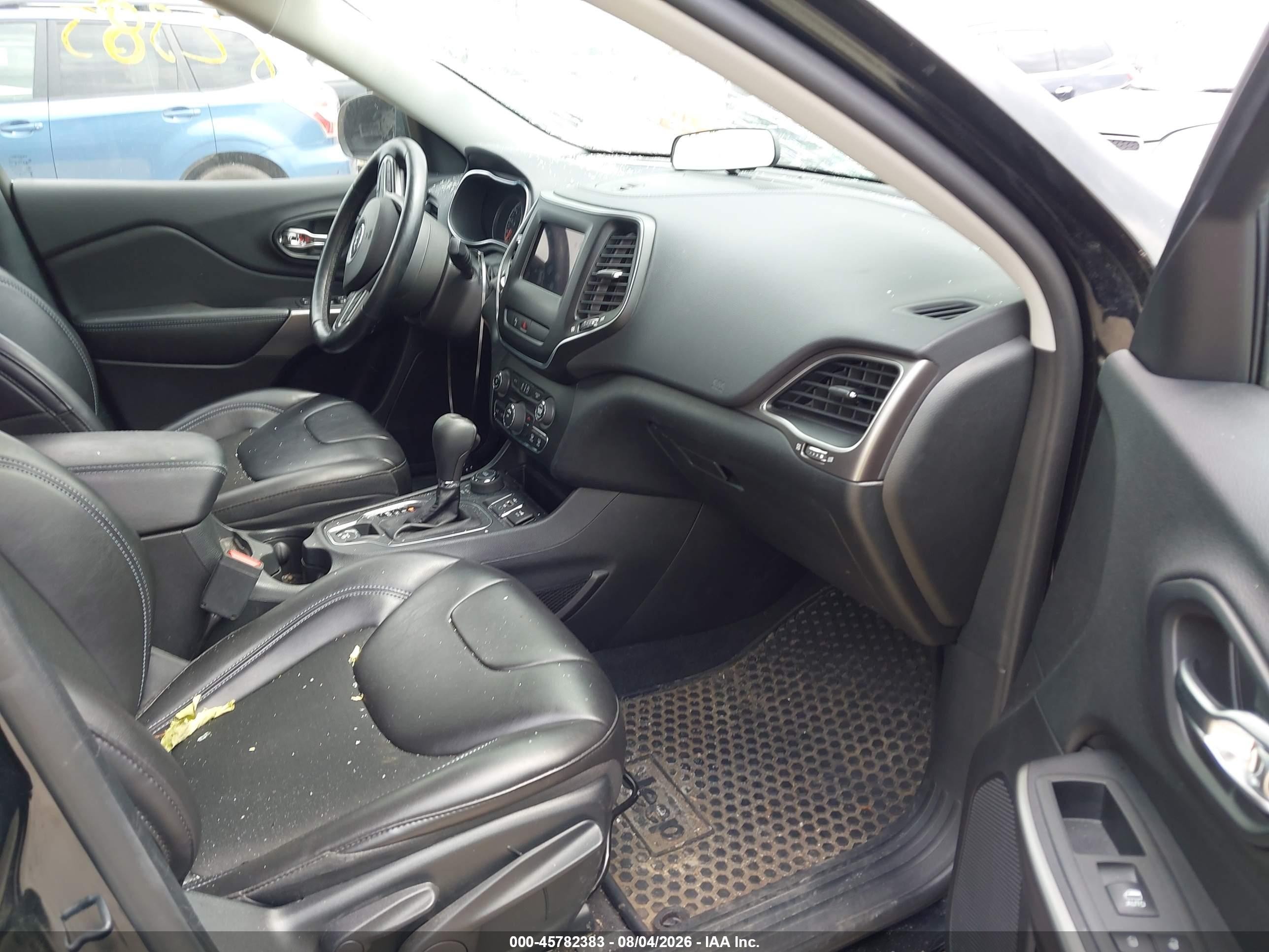 2020 Jeep Cherokee Latitude Plus 4x4 Black vin: 1C4PJMLX6LD608050