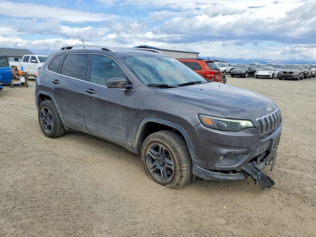 2019 Jeep Cherokee Latitude Plus Black vin: 1C4PJMLX9KD113842
