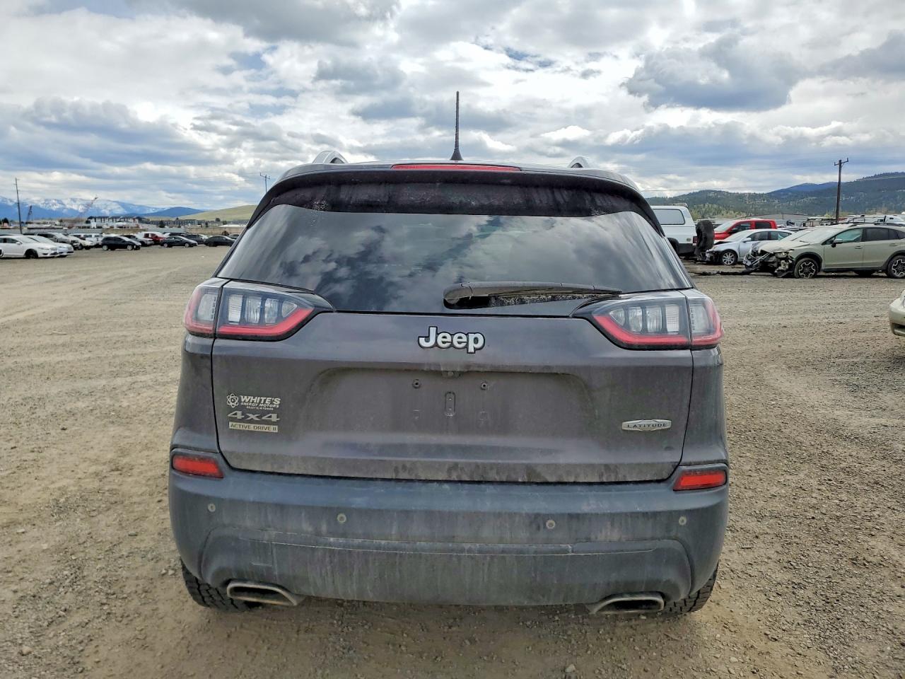 2019 Jeep Cherokee Latitude Plus Black vin: 1C4PJMLX9KD113842