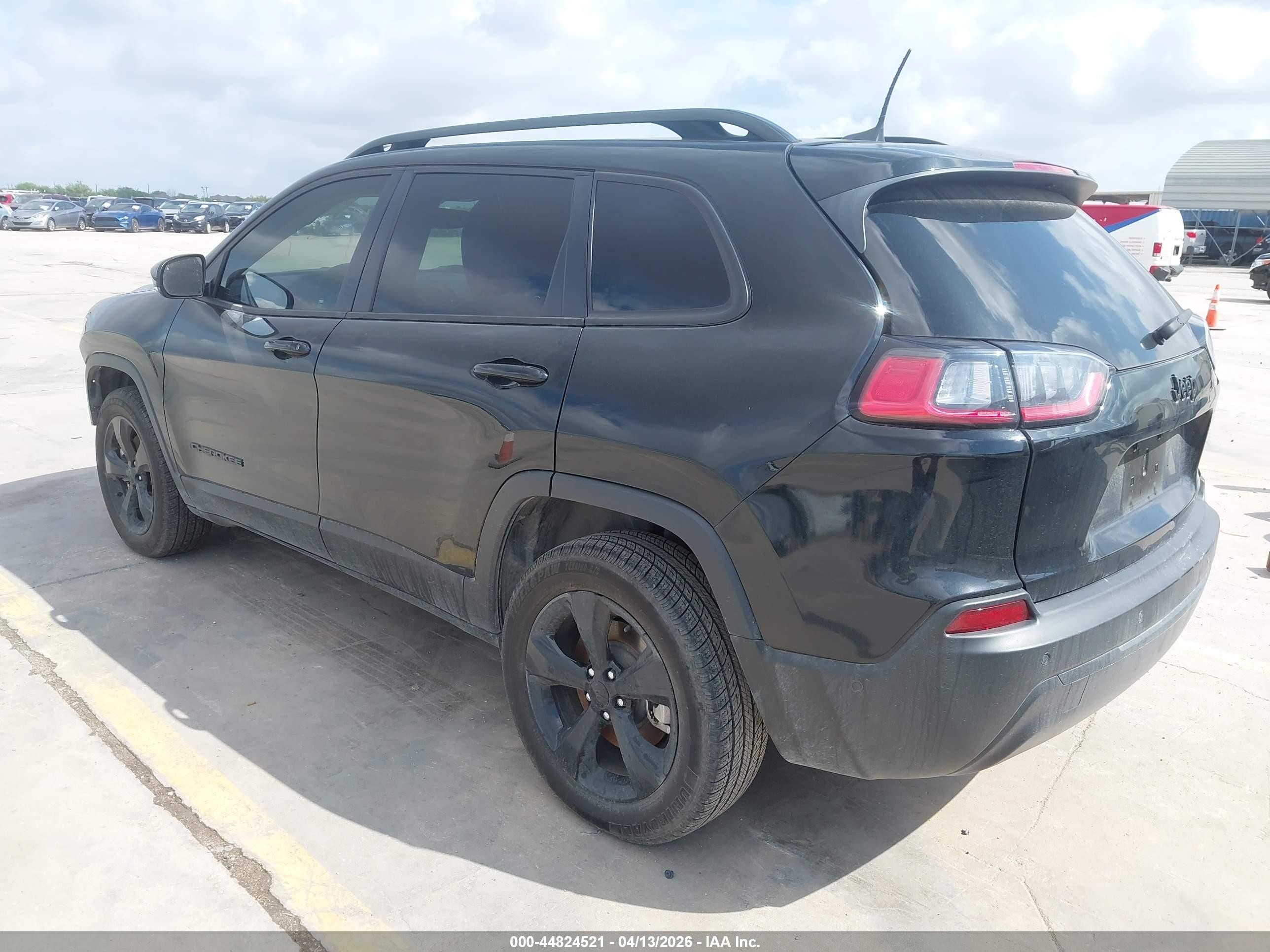 2023 Jeep Cherokee Altitude Lux 4x4 Black vin: 1C4PJMMB6PD101898