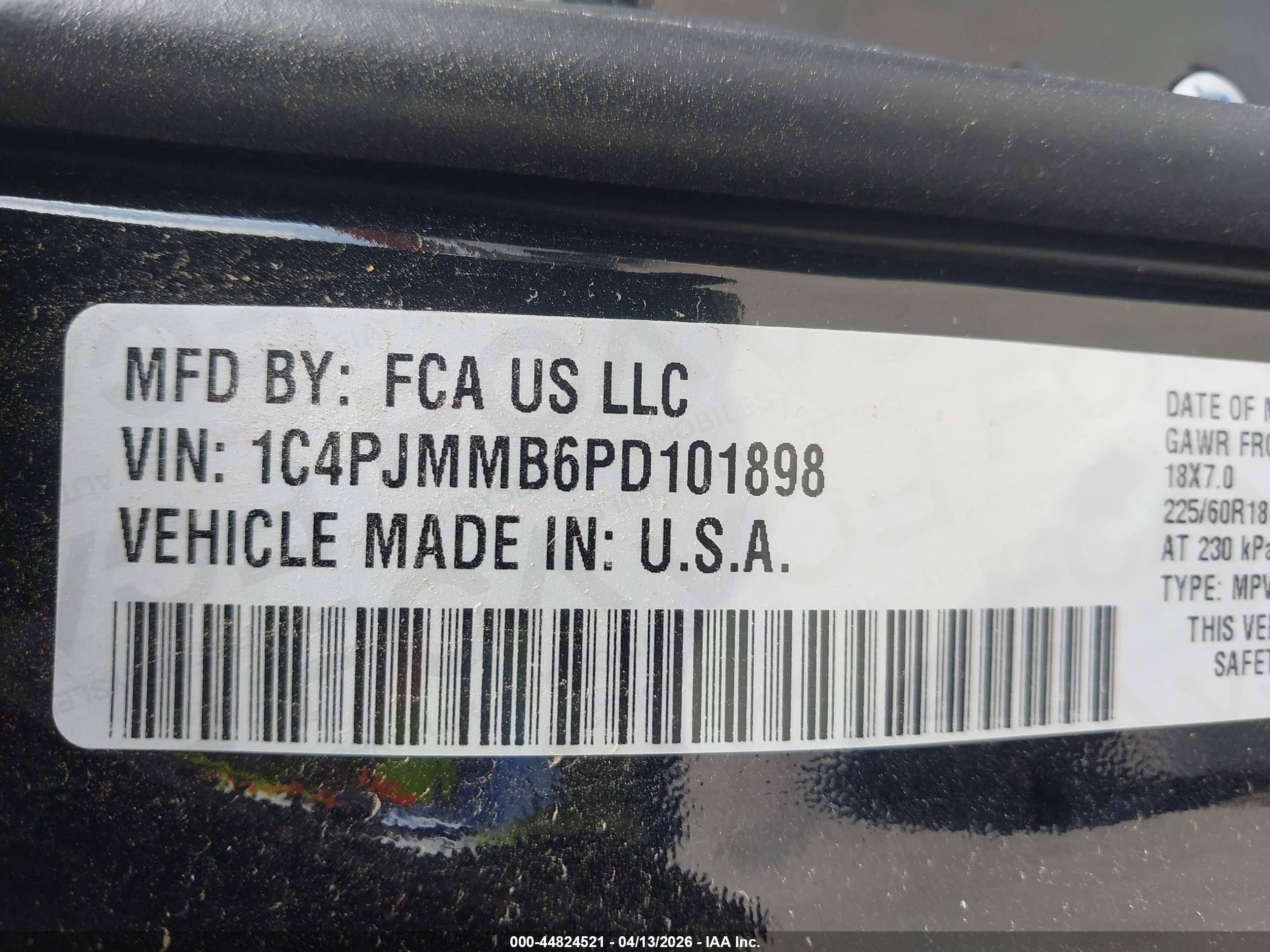 2023 Jeep Cherokee Altitude Lux 4x4 Black vin: 1C4PJMMB6PD101898