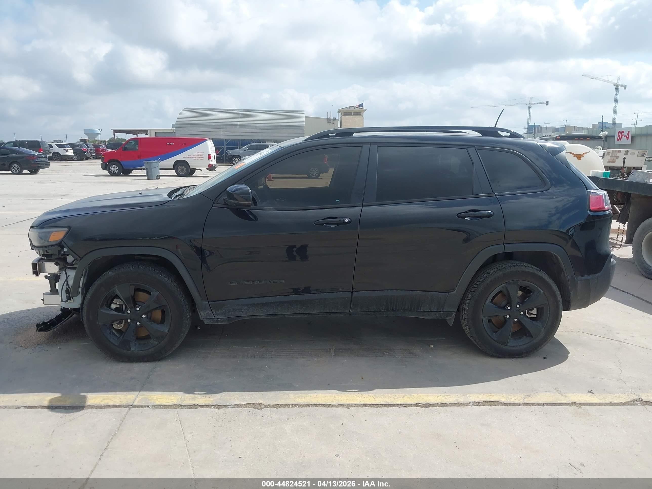 2023 Jeep Cherokee Altitude Lux 4x4 Black vin: 1C4PJMMB6PD101898