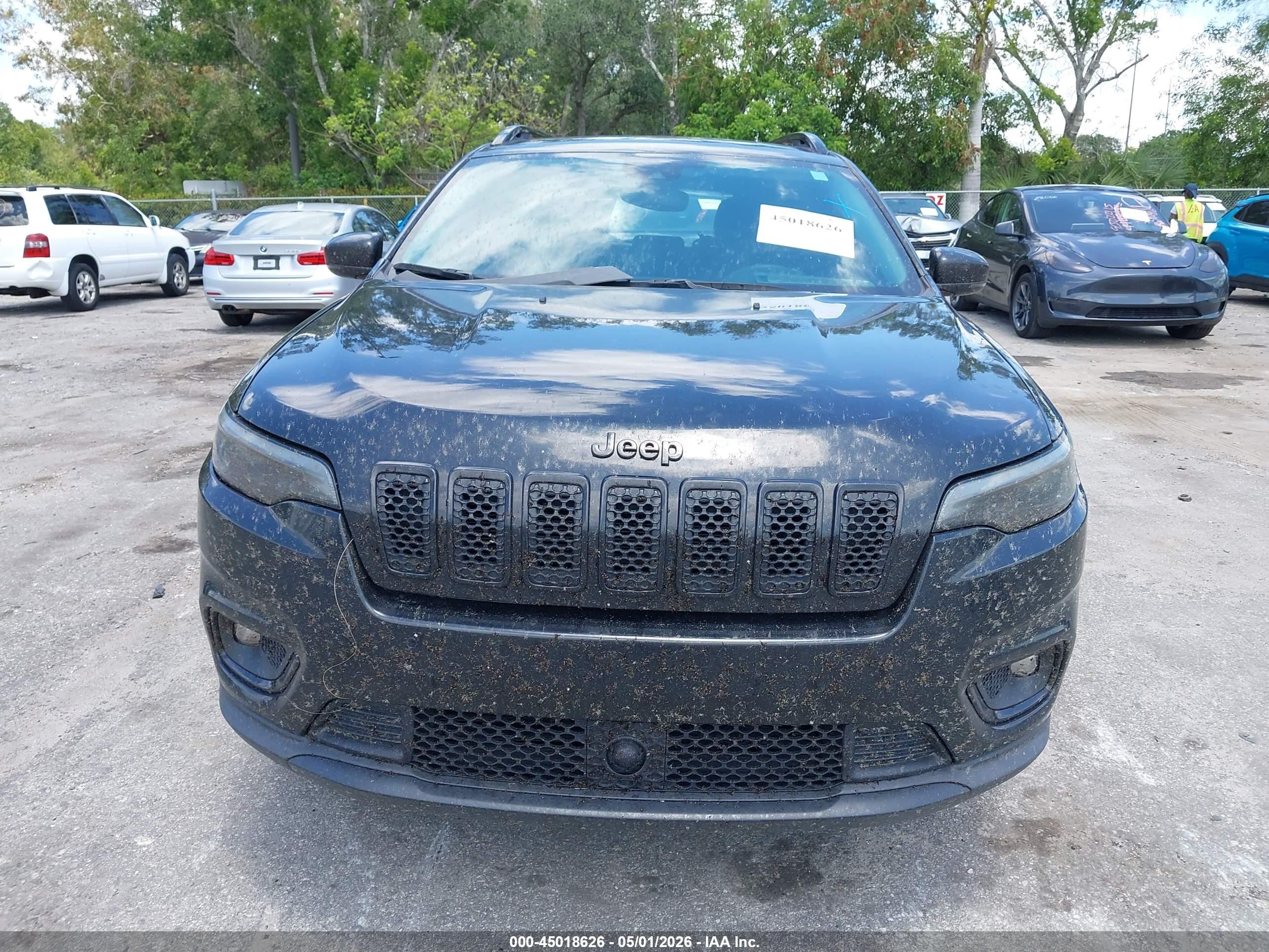 2023 Jeep Cherokee Altitude Lux 4x4 Black vin: 1C4PJMMB6PD115669