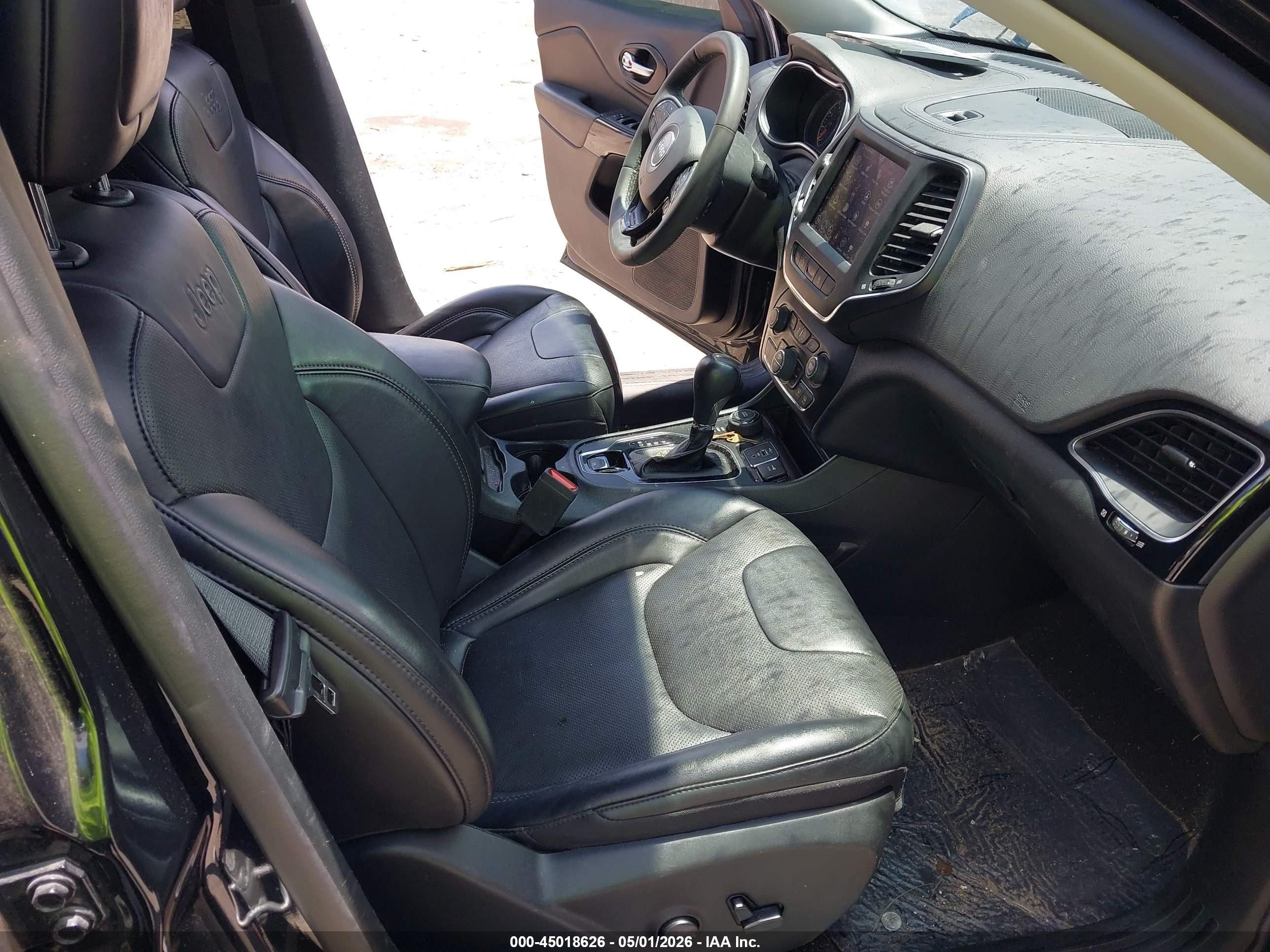 2023 Jeep Cherokee Altitude Lux 4x4 Black vin: 1C4PJMMB6PD115669