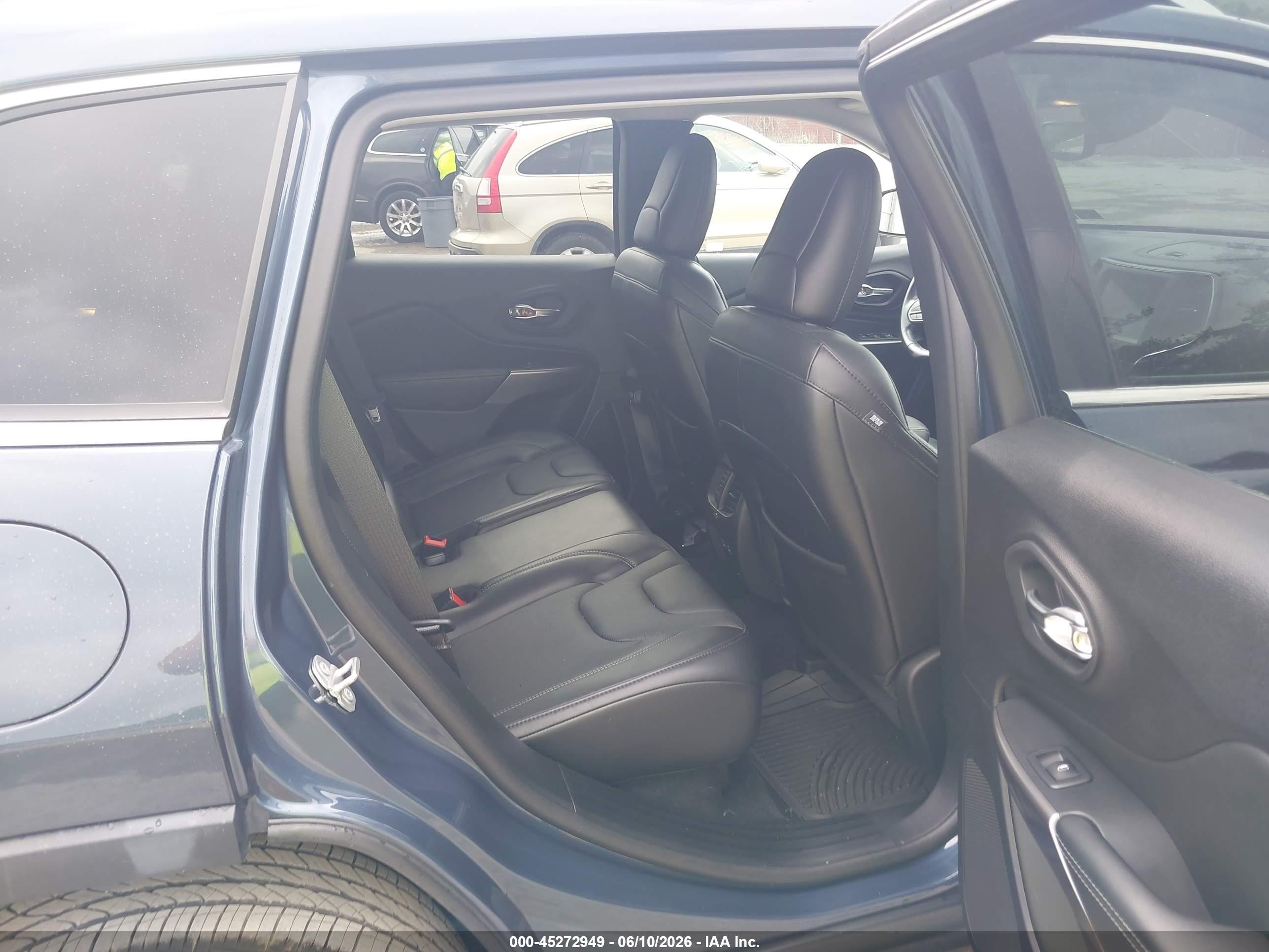 2021 Jeep Cherokee Latitude Lux 4x4 Blue vin: 1C4PJMMX4MD138598