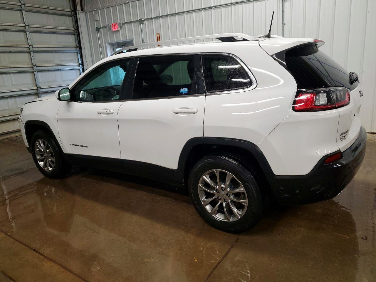 2021 Jeep Cherokee Latitude Lux Белый vin: 1C4PJMMX6MD235236