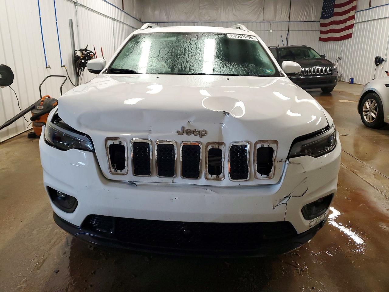 2021 Jeep Cherokee Latitude Lux Белый vin: 1C4PJMMX6MD235236