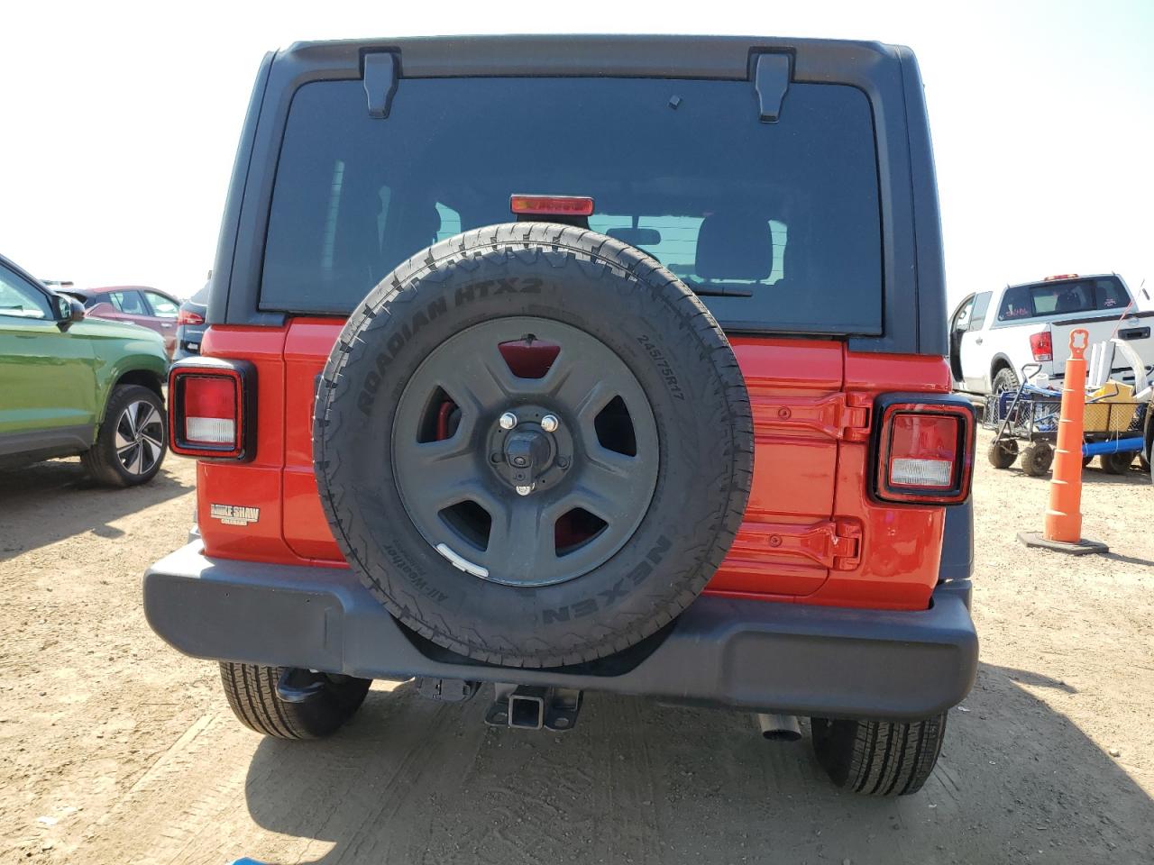 2025 Jeep Wrangler Sport Красный vin: 1C4PJXAN2SW545261