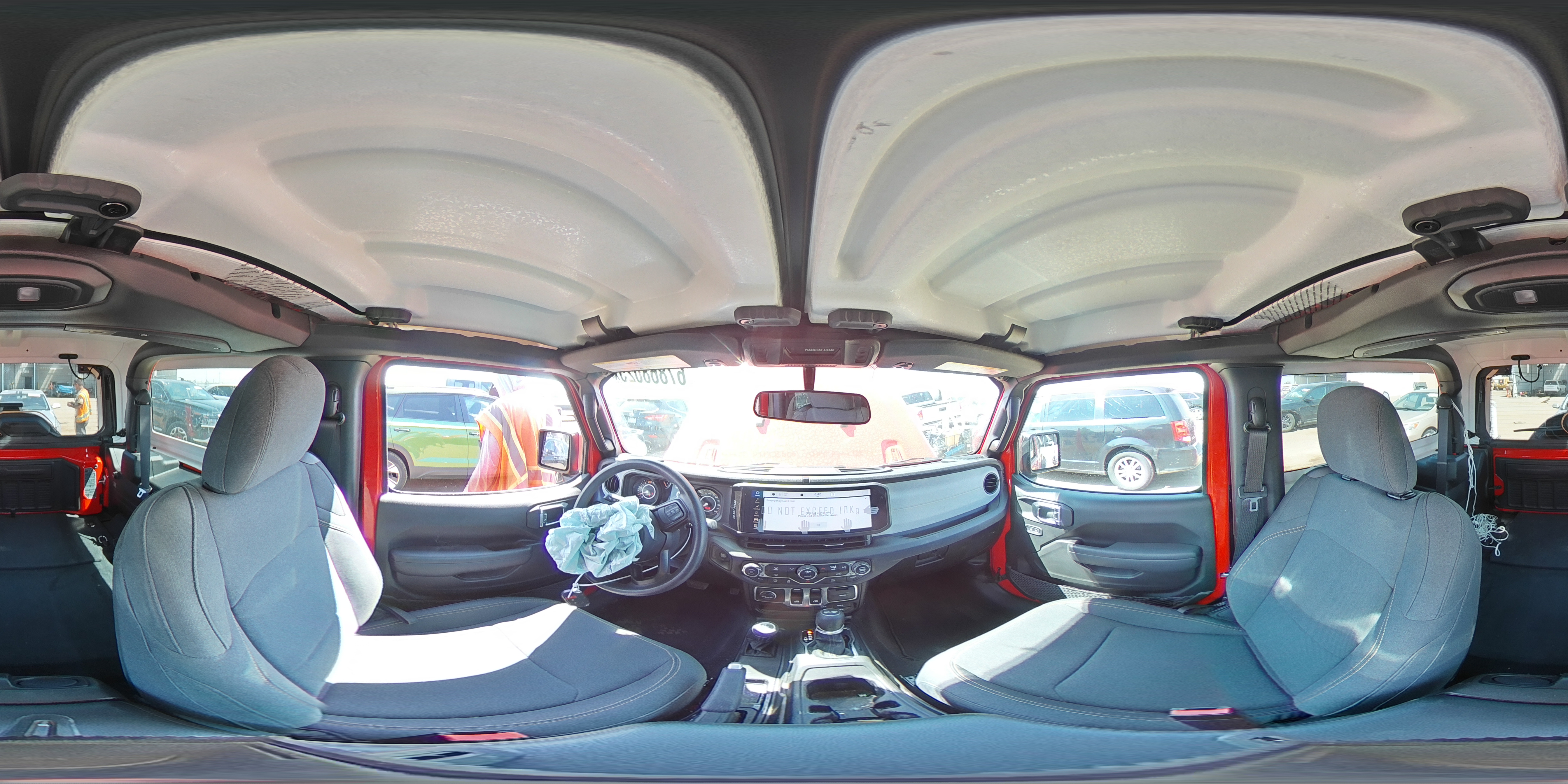 2025 Jeep Wrangler Sport Красный vin: 1C4PJXAN2SW545261