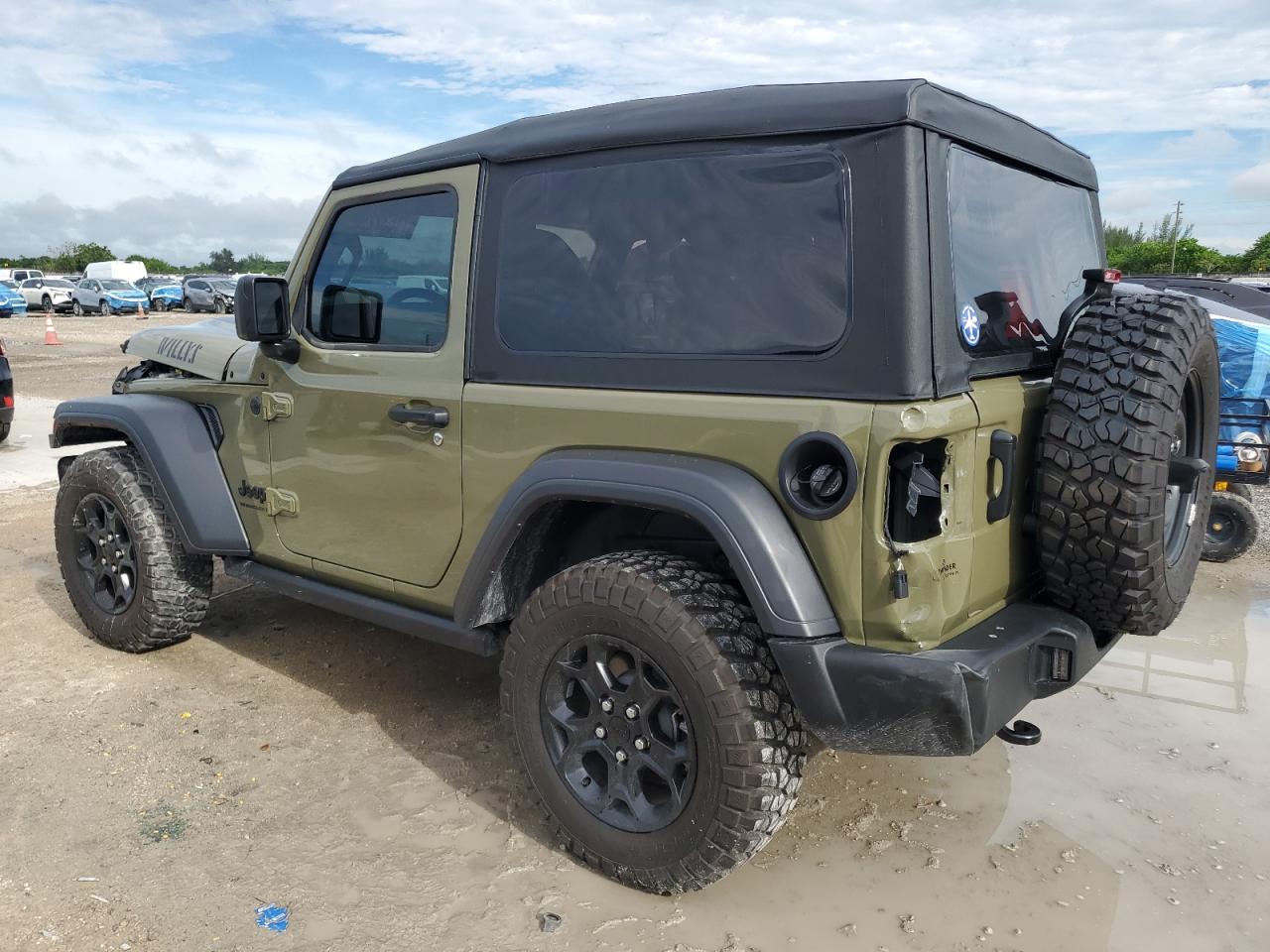 2025 Jeep Wrangler Sport Green vin: 1C4PJXAN6SW508794