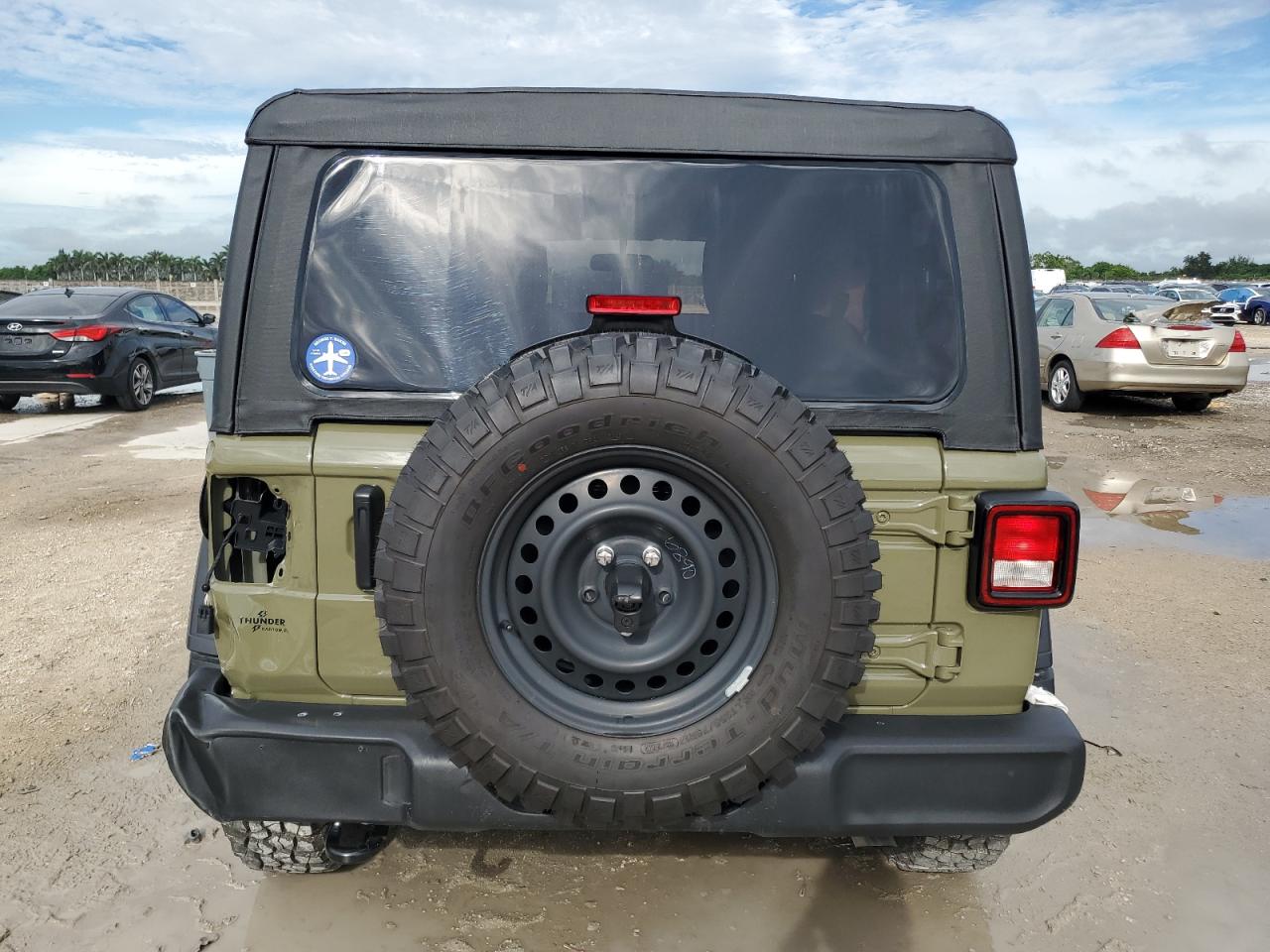 2025 Jeep Wrangler Sport Green vin: 1C4PJXAN6SW508794