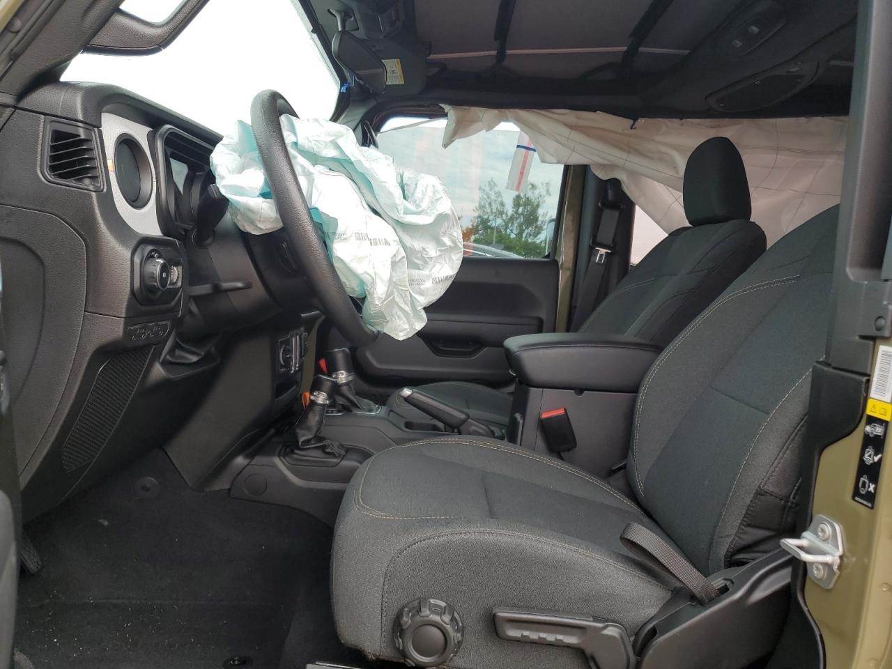 2025 Jeep Wrangler Sport Green vin: 1C4PJXAN6SW508794