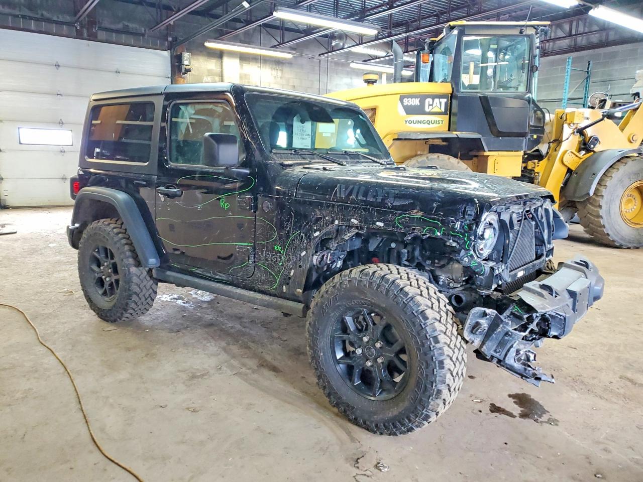 2025 Jeep Wrangler Sport Черный vin: 1C4PJXAN9SW588155