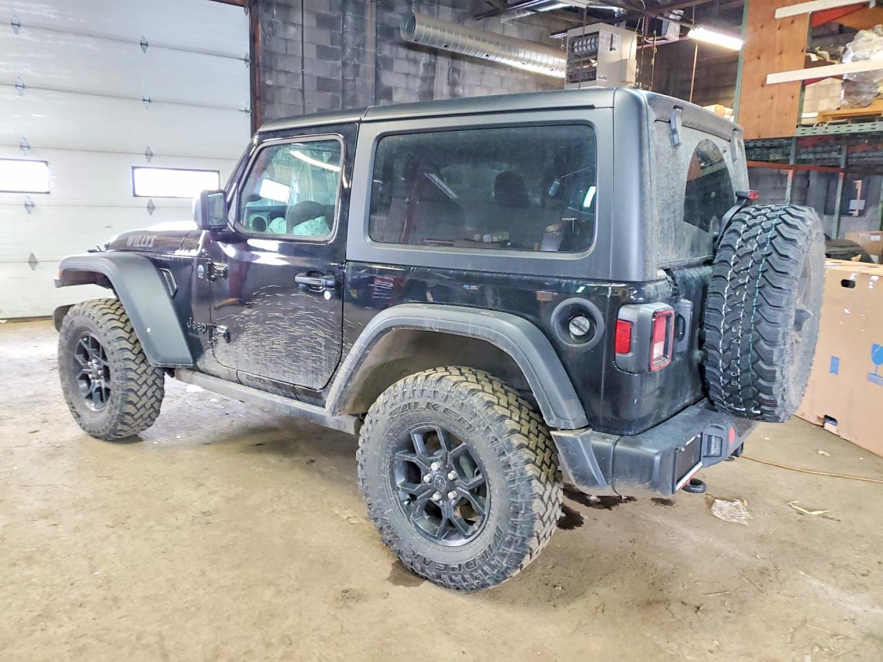 2025 Jeep Wrangler Sport Черный vin: 1C4PJXAN9SW588155
