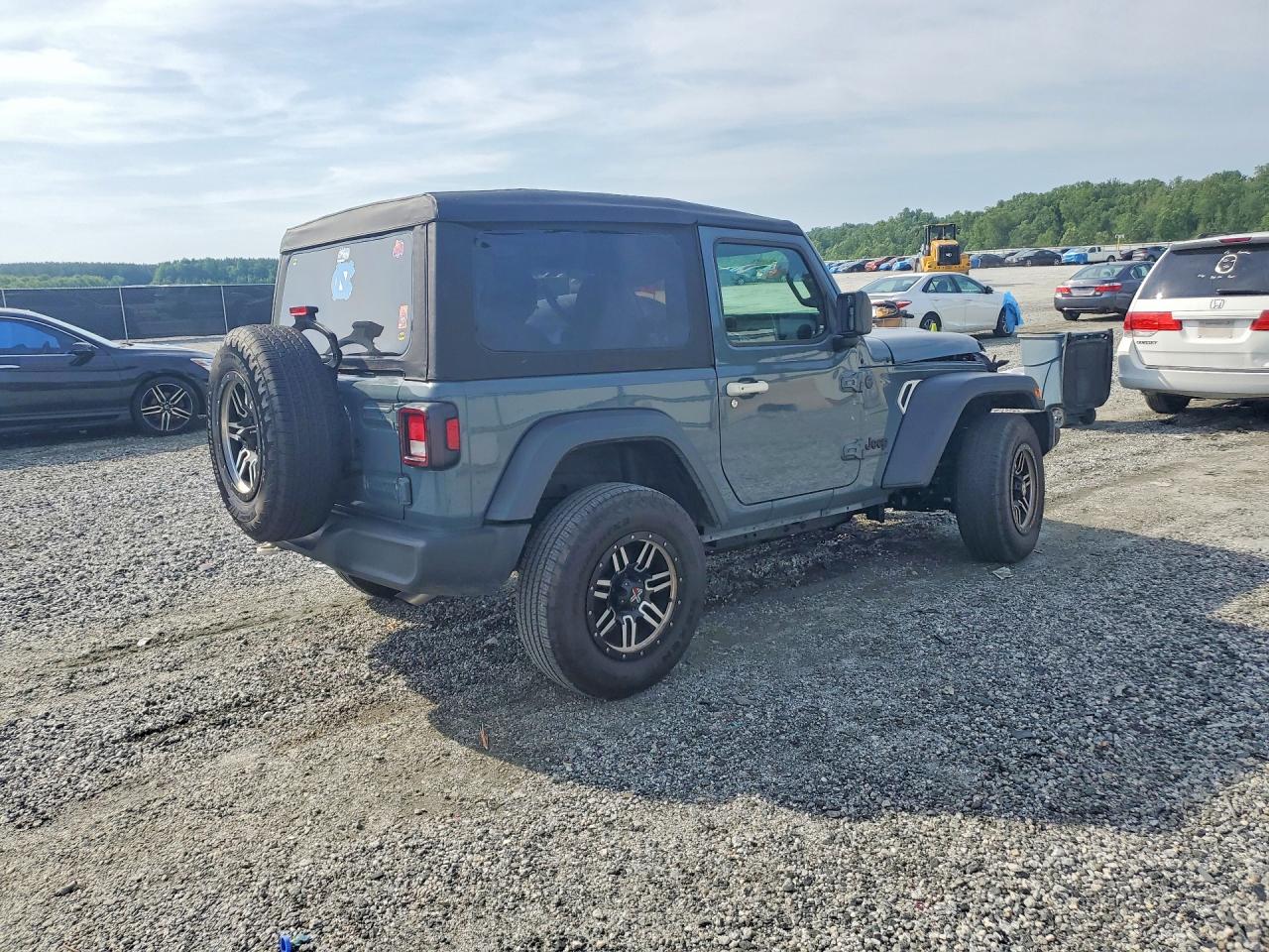 2025 Jeep Wrangler Sport Gray vin: 1C4PJXANXSW624550