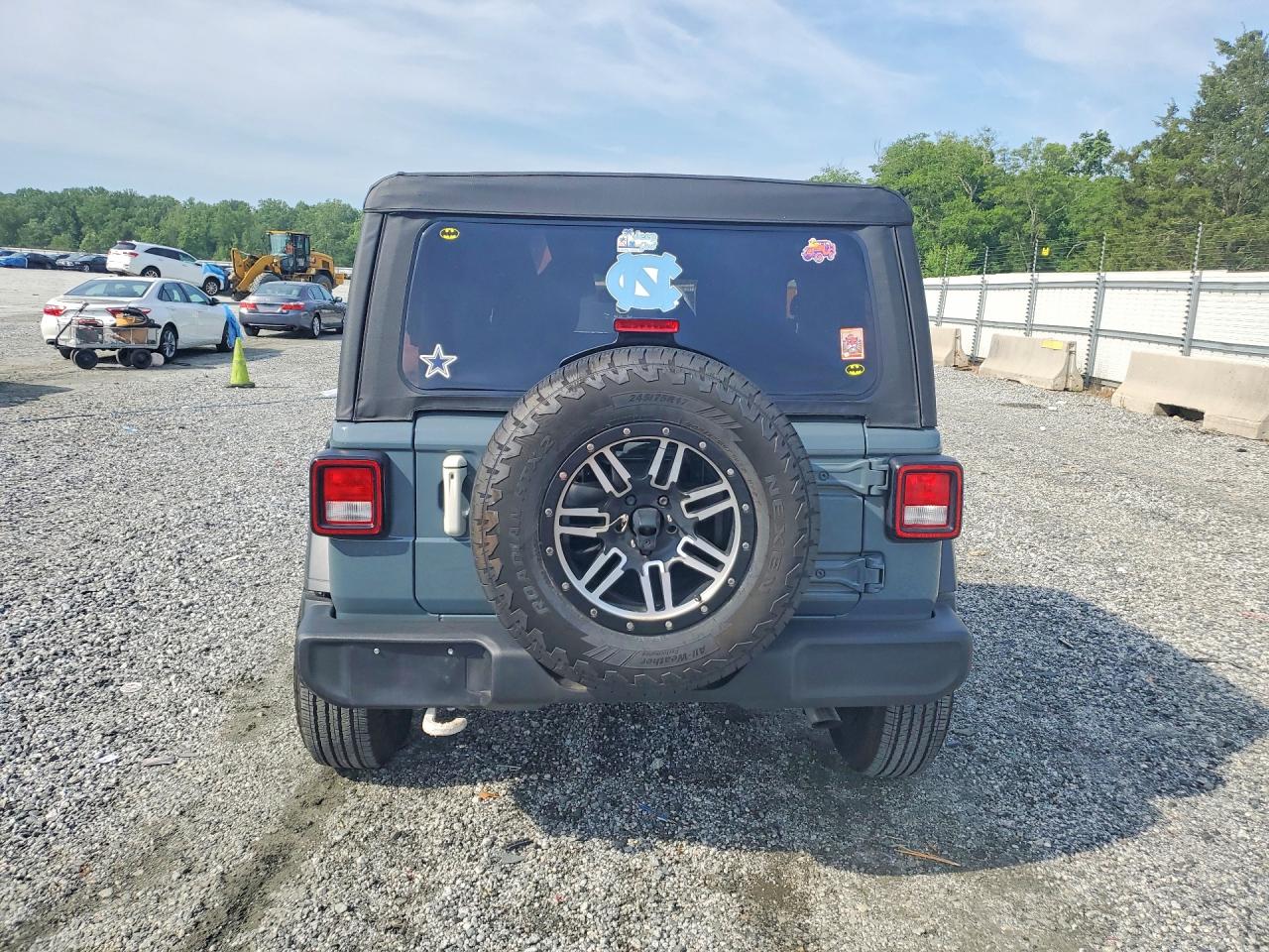 2025 Jeep Wrangler Sport Gray vin: 1C4PJXANXSW624550