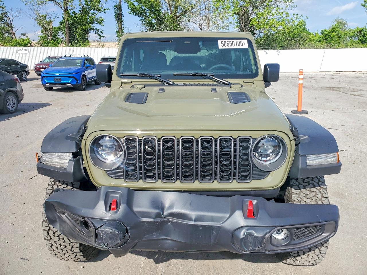 2025 Jeep Wrangler Rubicon Зеленый vin: 1C4PJXCNXSW649123