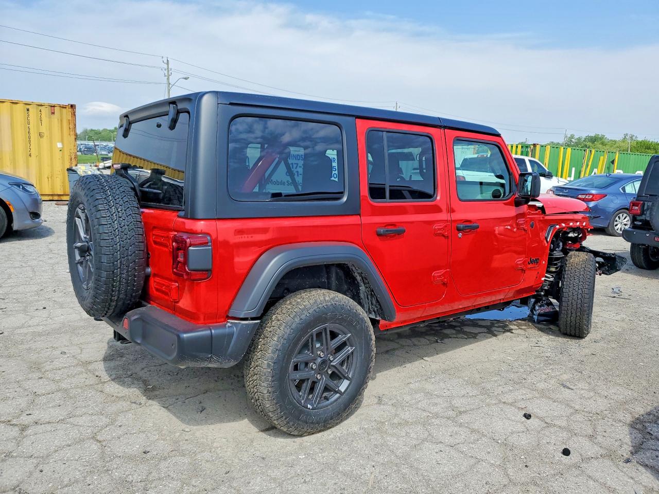 2026 Jeep Wrangler Sport Red vin: 1C4PJXDG1TW186399