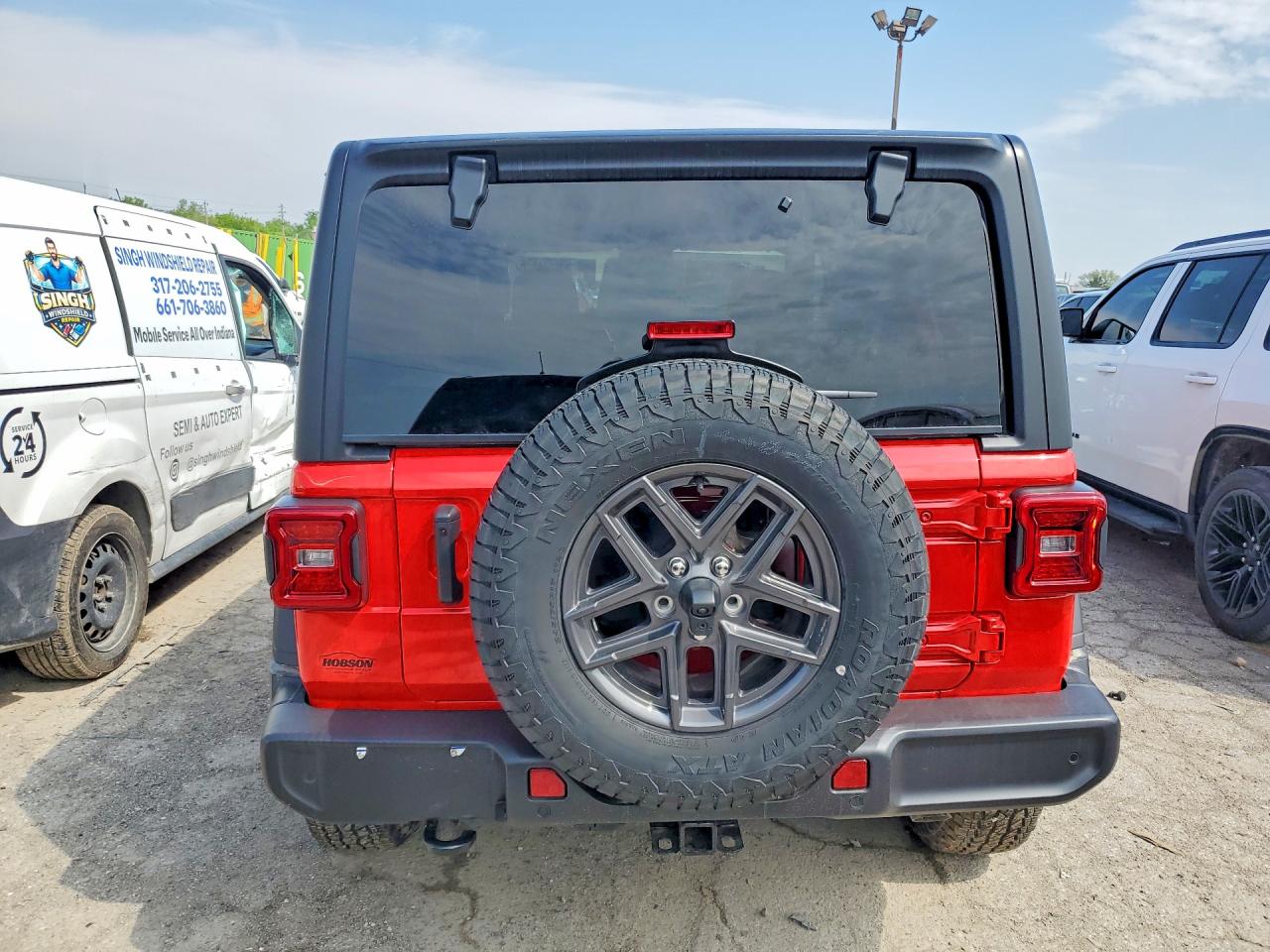2026 Jeep Wrangler Sport Red vin: 1C4PJXDG1TW186399