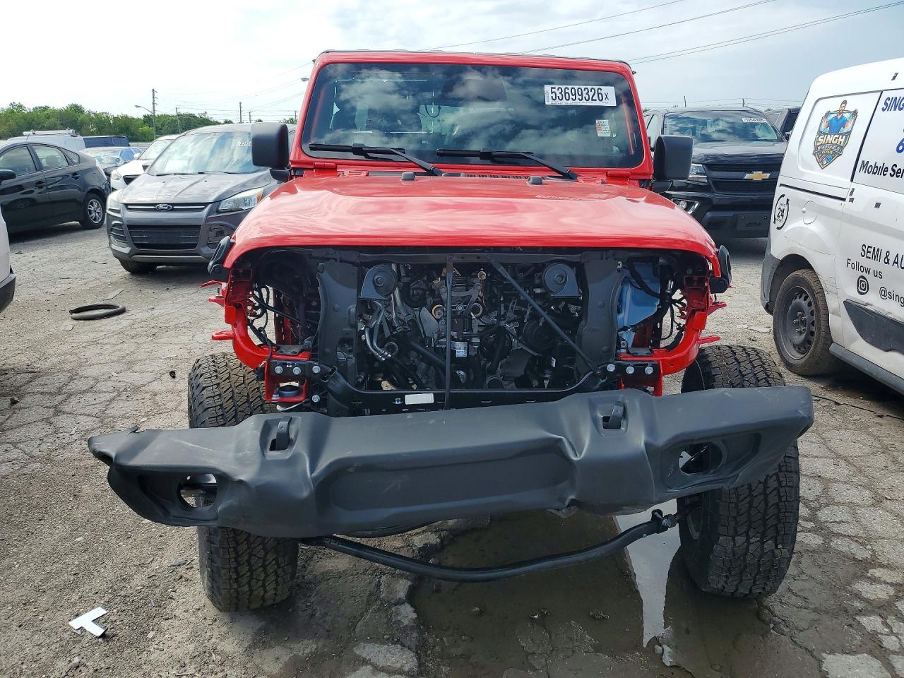 2026 Jeep Wrangler Sport Red vin: 1C4PJXDG1TW186399