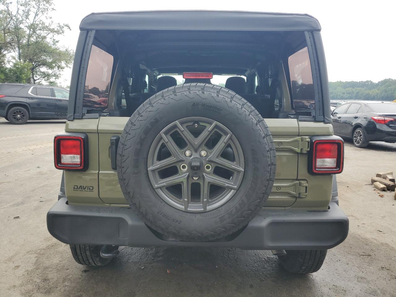 2025 Jeep Wrangler Sport Зеленый vin: 1C4PJXDG5SW563914