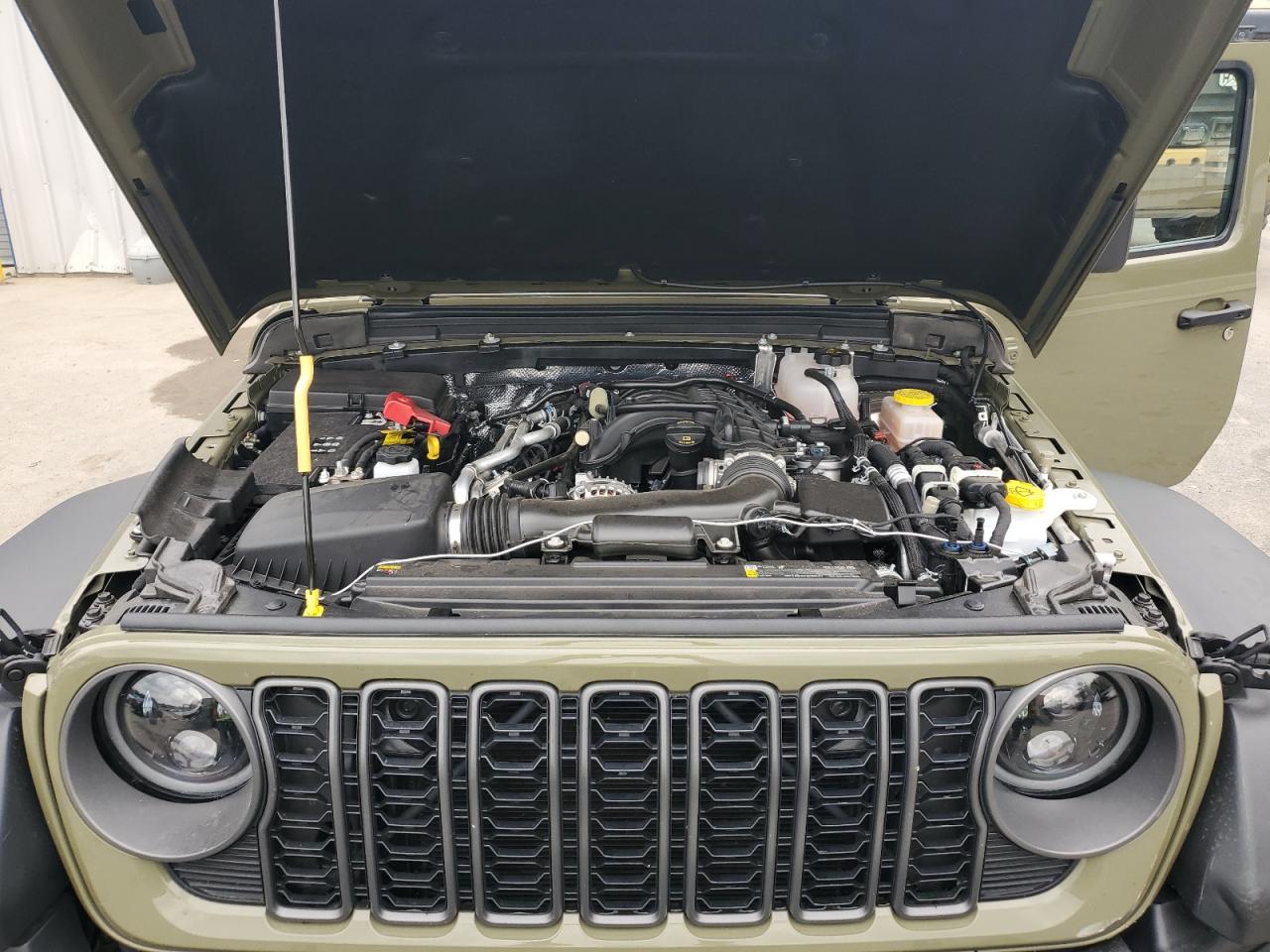 2025 Jeep Wrangler Sport Зеленый vin: 1C4PJXDG5SW563914