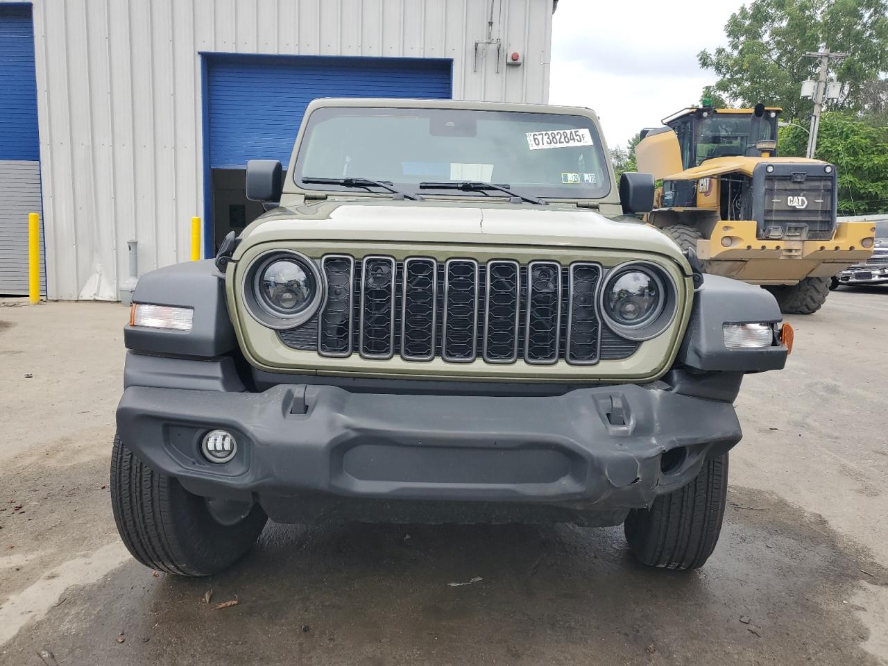 2025 Jeep Wrangler Sport Зеленый vin: 1C4PJXDG5SW563914