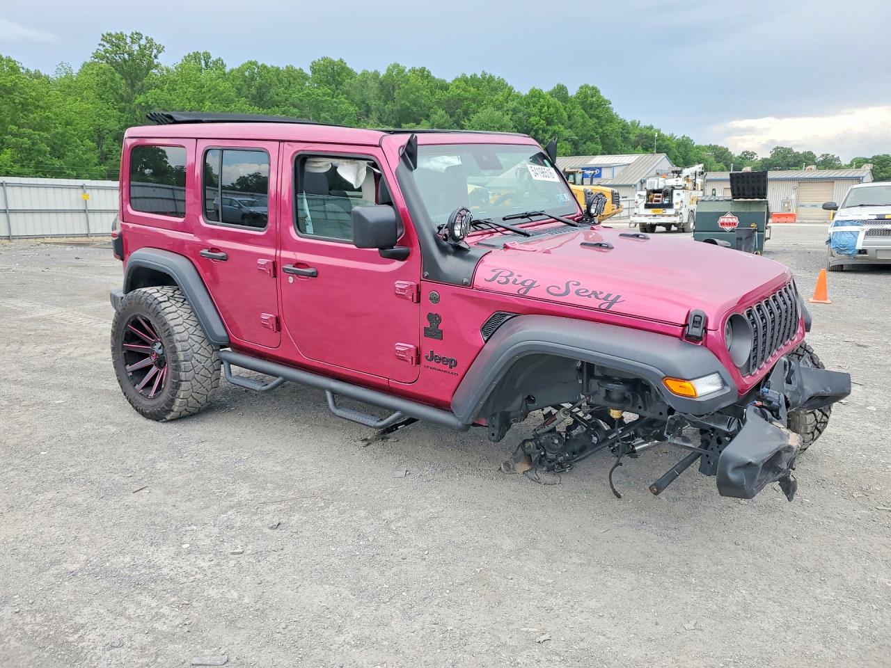 2024 Jeep Wrangler Sport Pink vin: 1C4PJXDG6RW354126