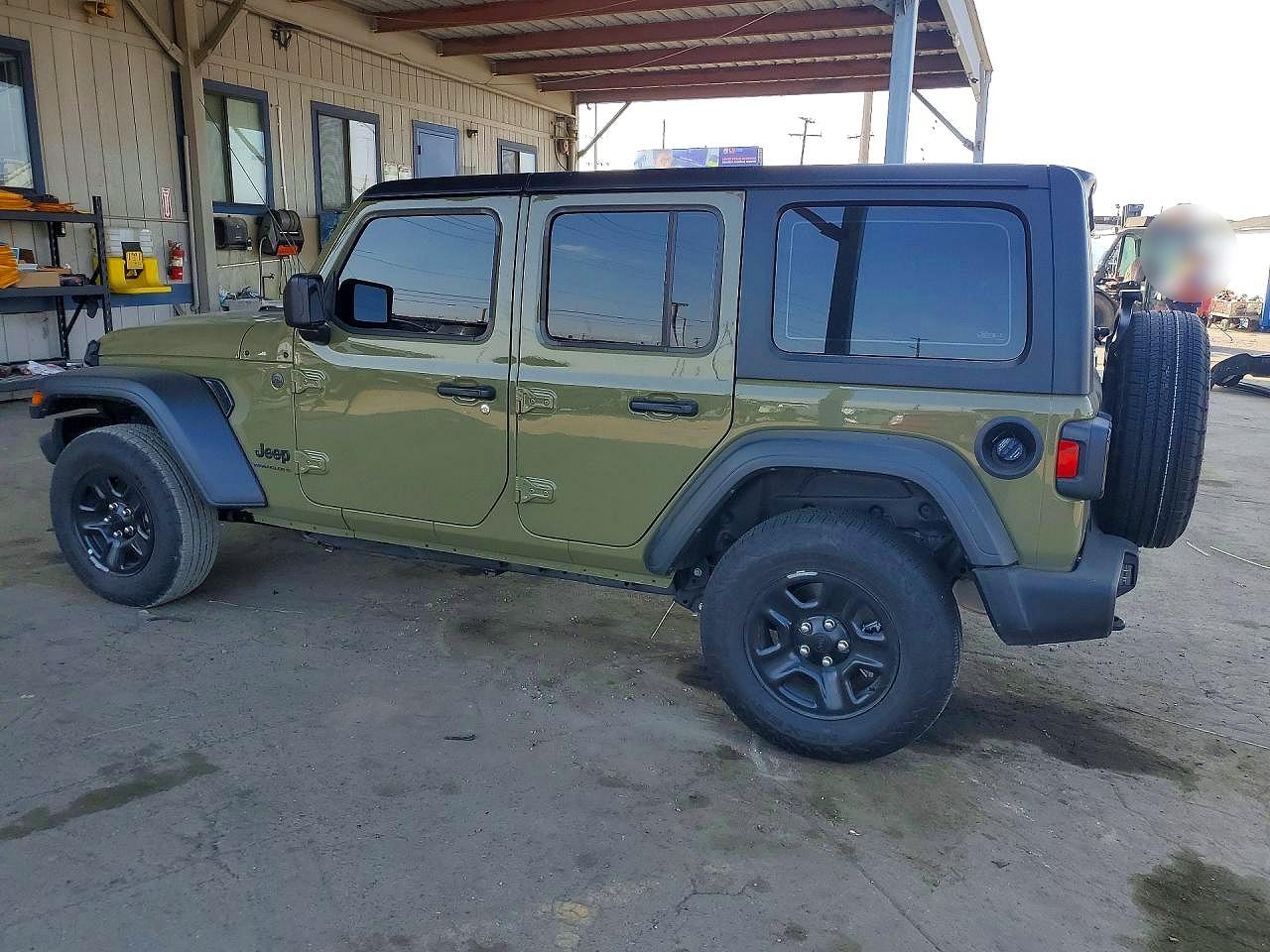 2025 Jeep Wrangler Sport Green vin: 1C4PJXDG6SW631380
