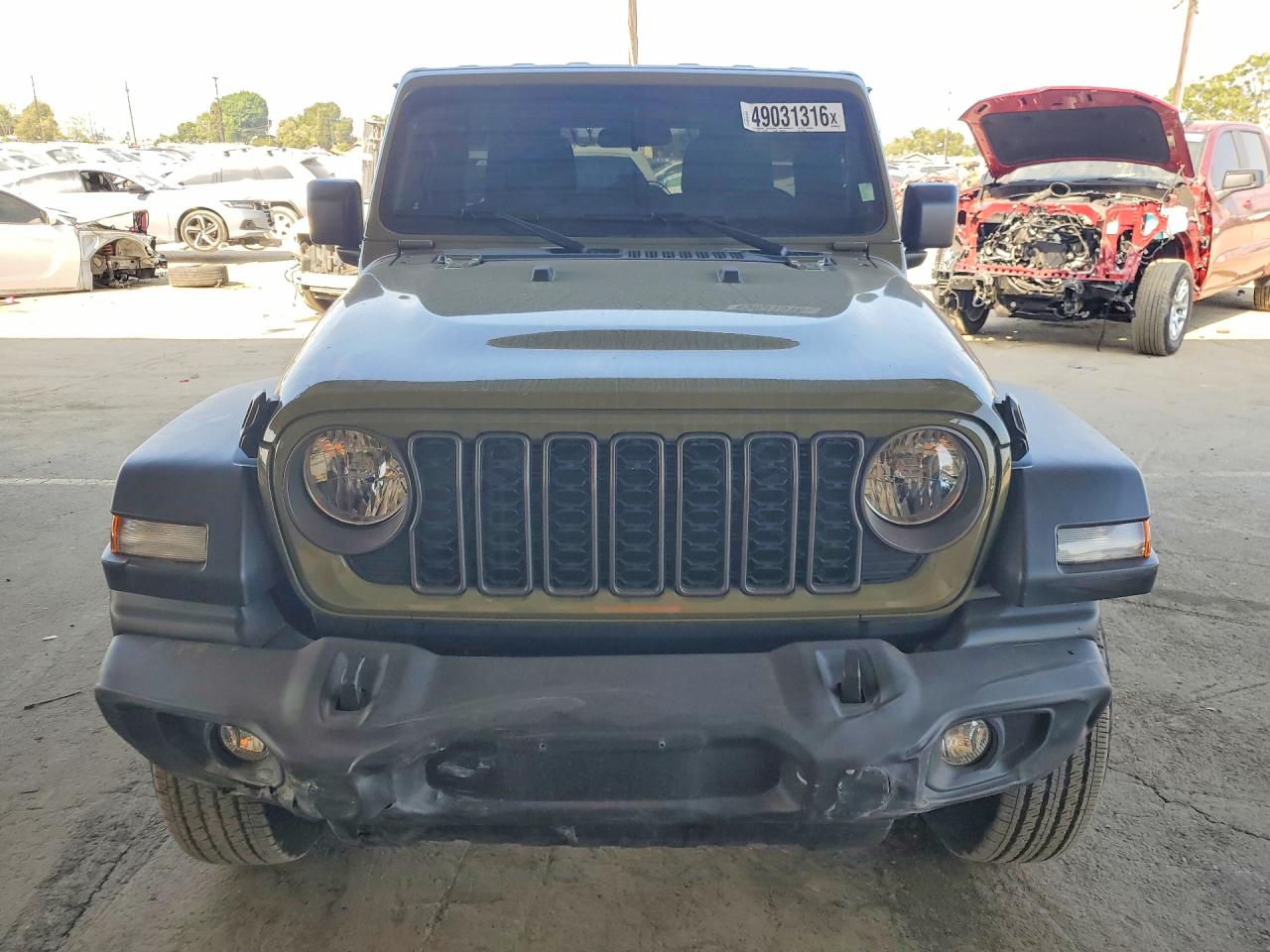 2025 Jeep Wrangler Sport Green vin: 1C4PJXDG6SW631380