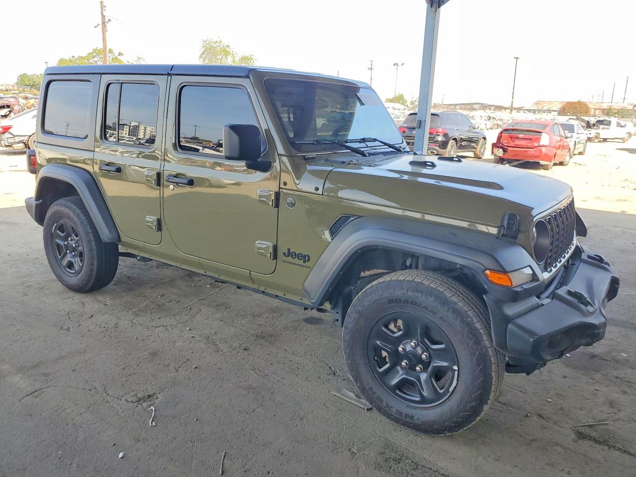 2025 Jeep Wrangler Sport Green vin: 1C4PJXDG6SW631380