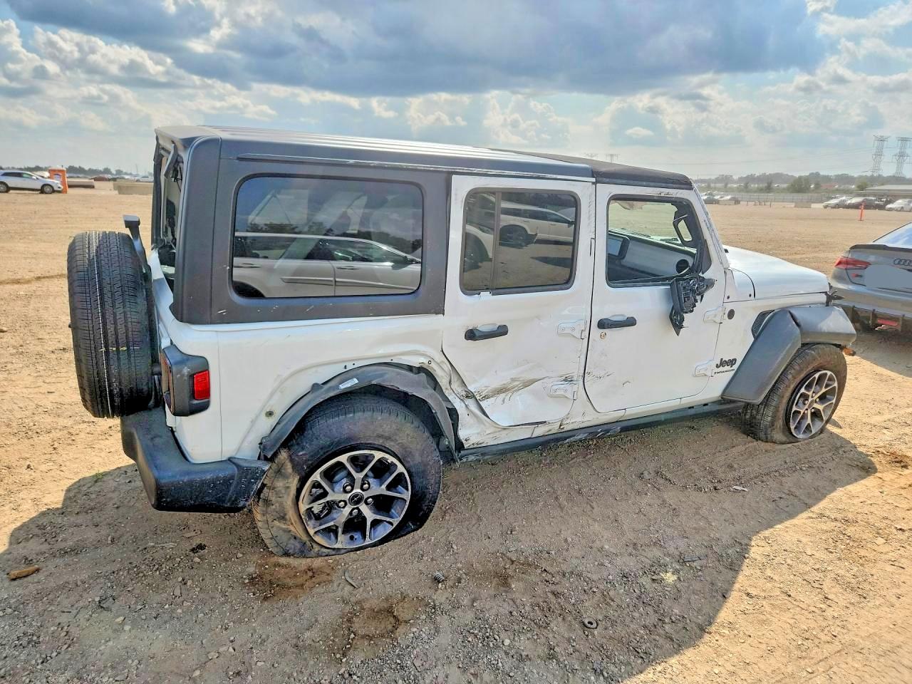 2025 Jeep Wrangler Sport White vin: 1C4PJXDG7SW544605