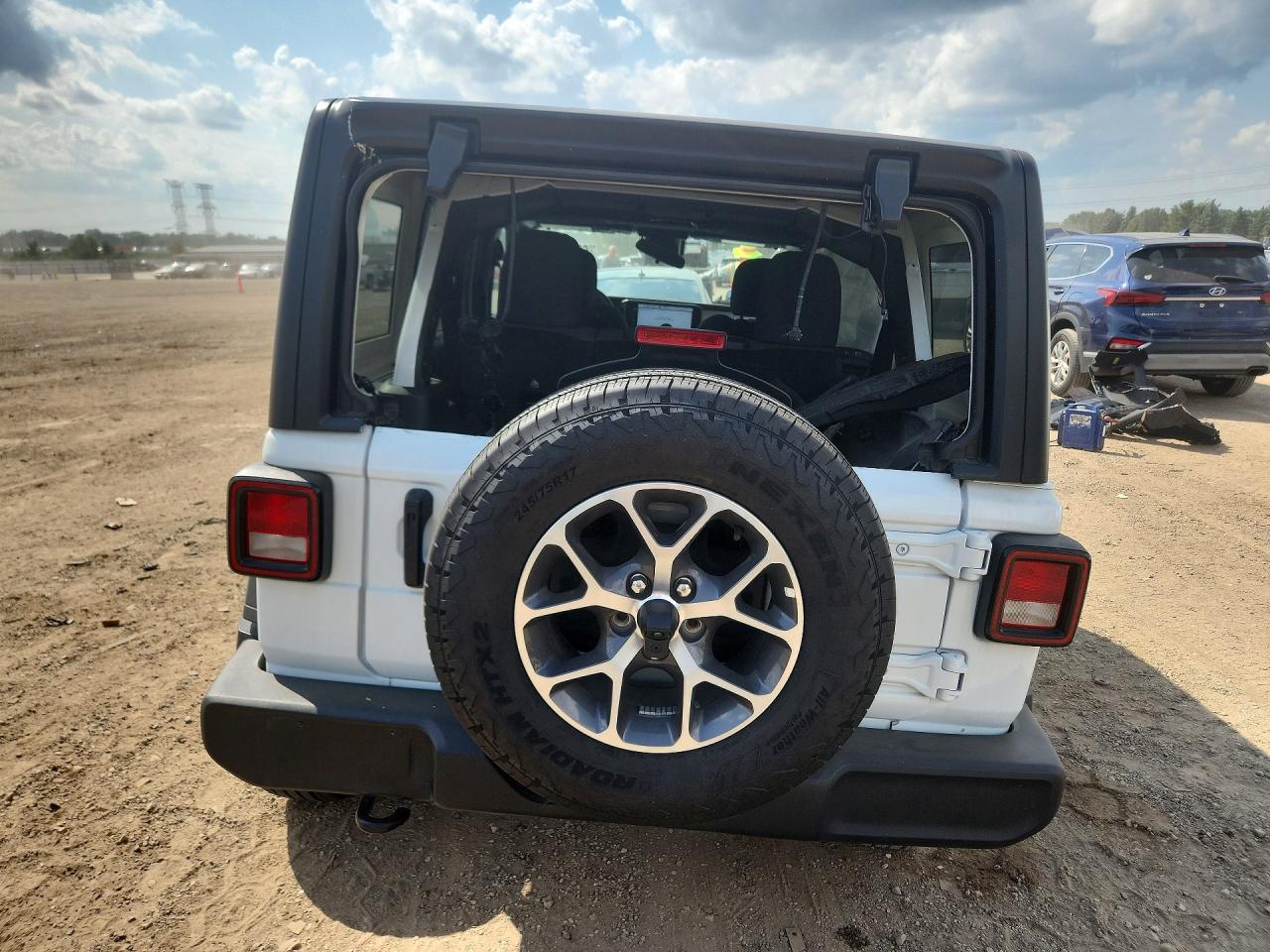 2025 Jeep Wrangler Sport White vin: 1C4PJXDG7SW544605