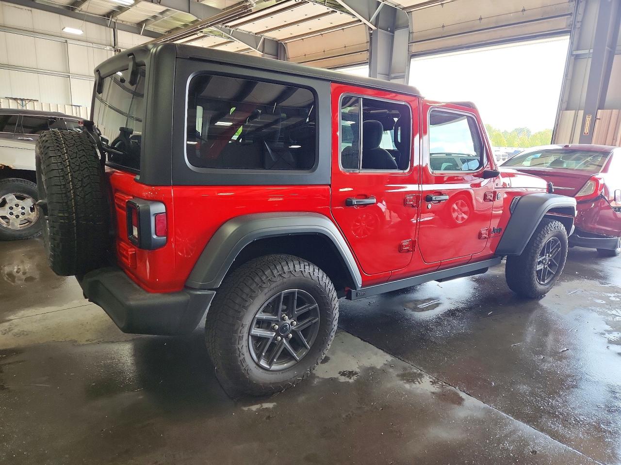 2026 Jeep Wrangler Sport Red vin: 1C4PJXDG7TW208146