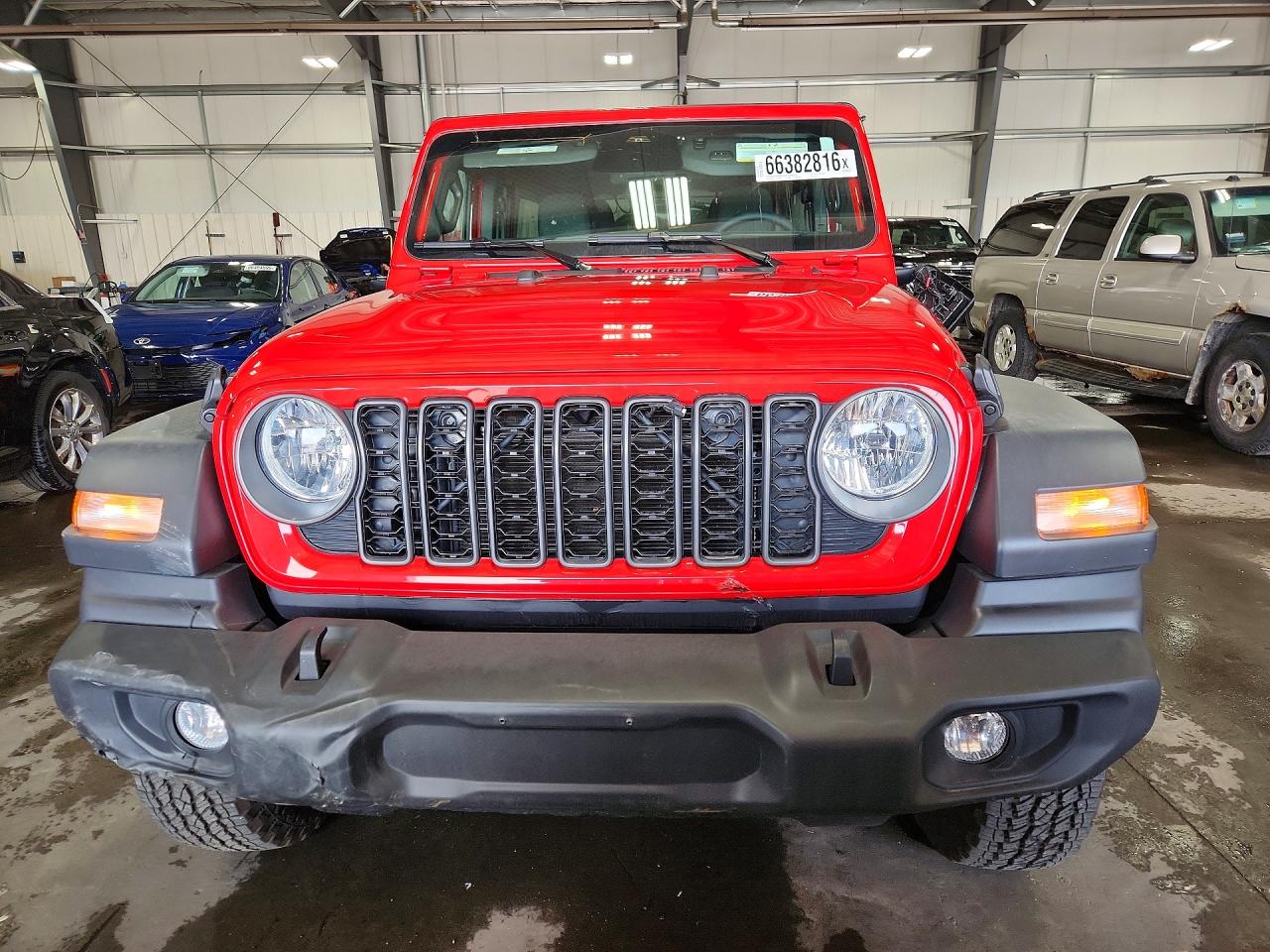 2026 Jeep Wrangler Sport Red vin: 1C4PJXDG7TW208146